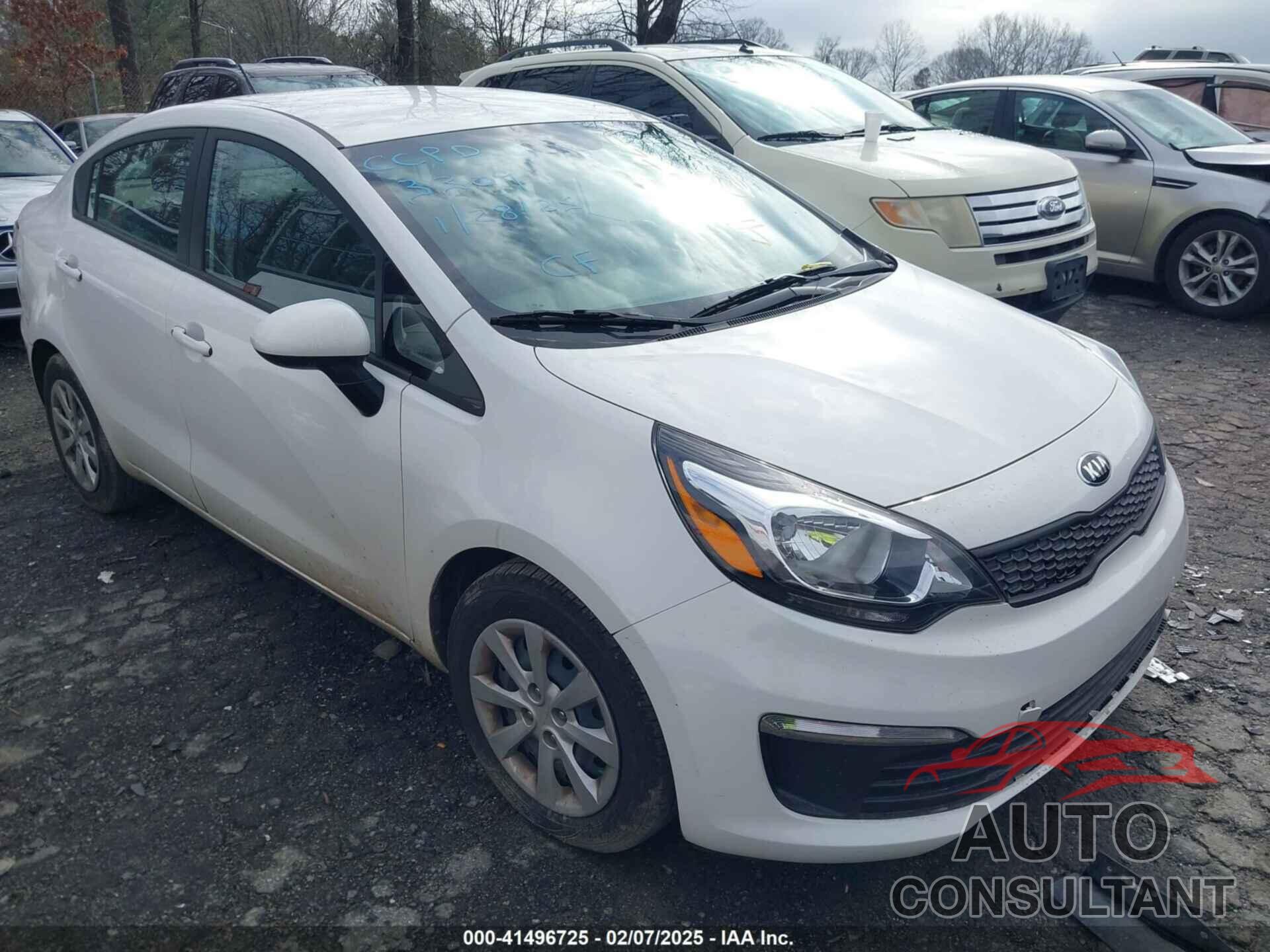 KIA RIO 2016 - KNADM4A36G6623309