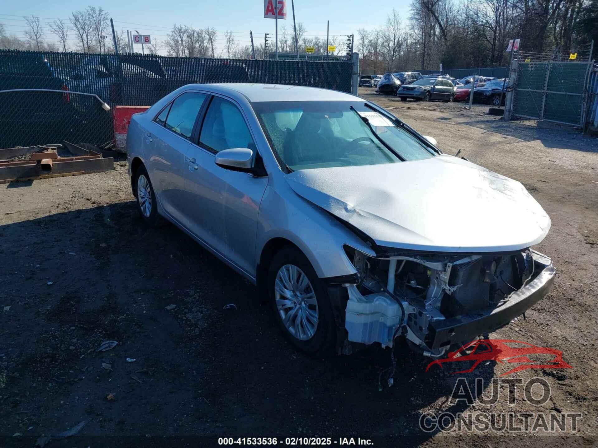 TOYOTA CAMRY 2012 - 4T4BF1FK5CR176465