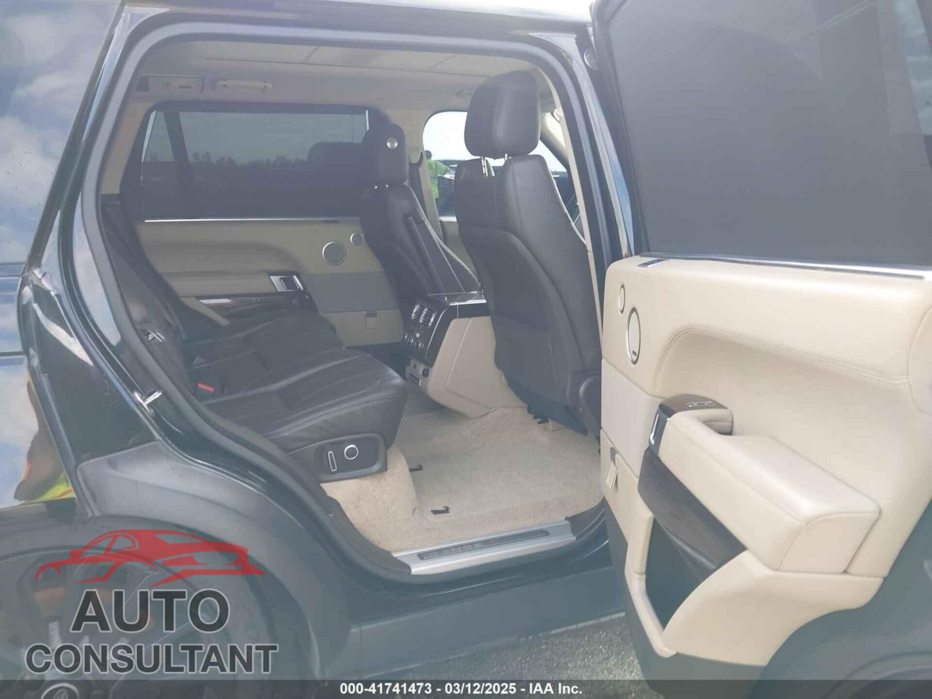 LAND ROVER RANGE ROVER 2016 - SALGS3EF0GA262914