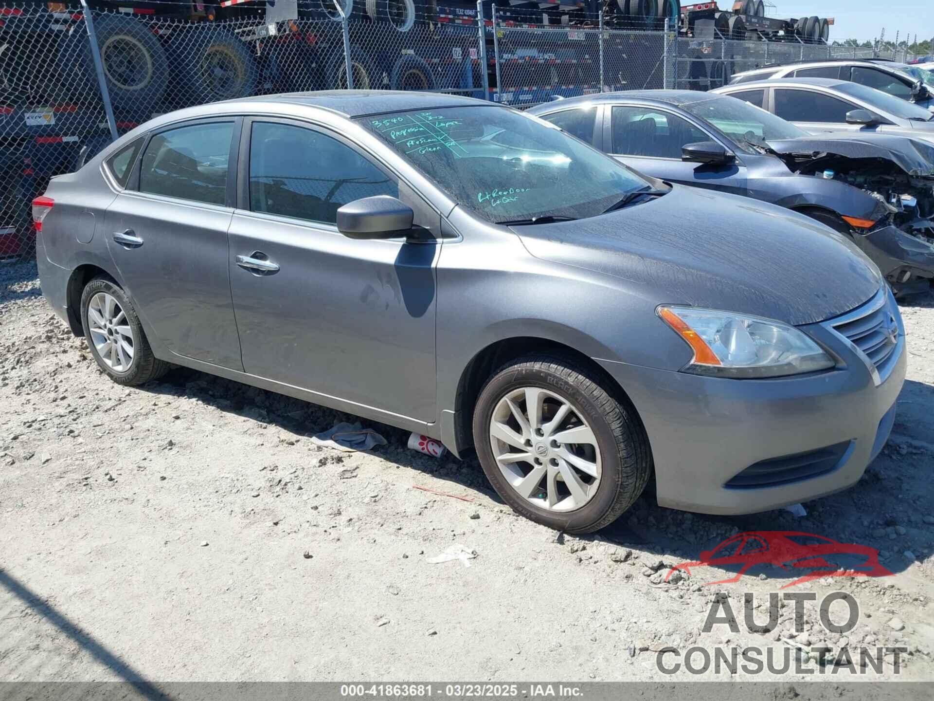 NISSAN SENTRA 2015 - 3N1AB7AP8FY289066