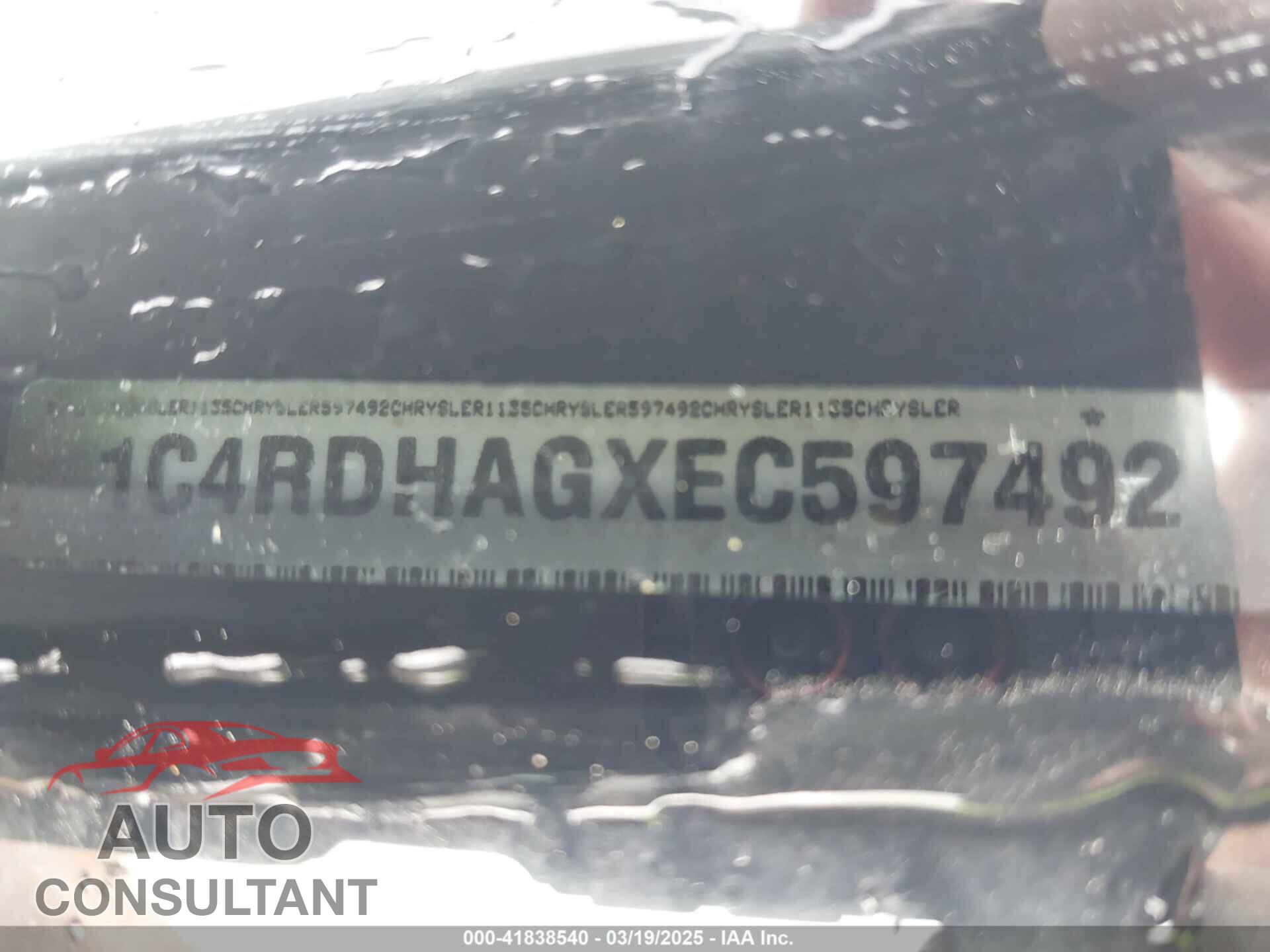 DODGE DURANGO 2014 - 1C4RDHAGXEC597492