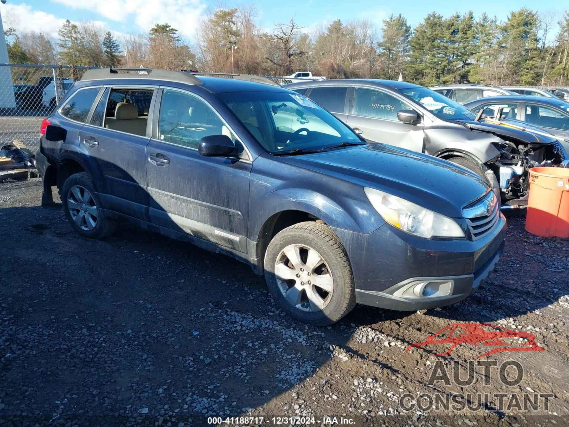 SUBARU OUTBACK 2012 - 4S4BRBCC0C3203288