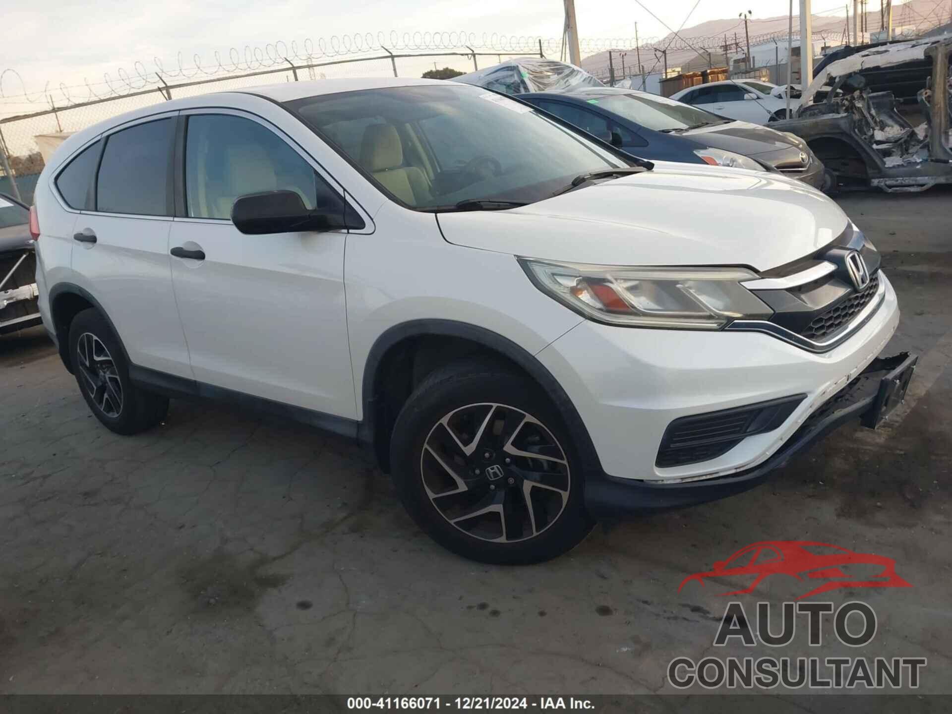 HONDA CR-V 2016 - 5J6RM3H4XGL011885