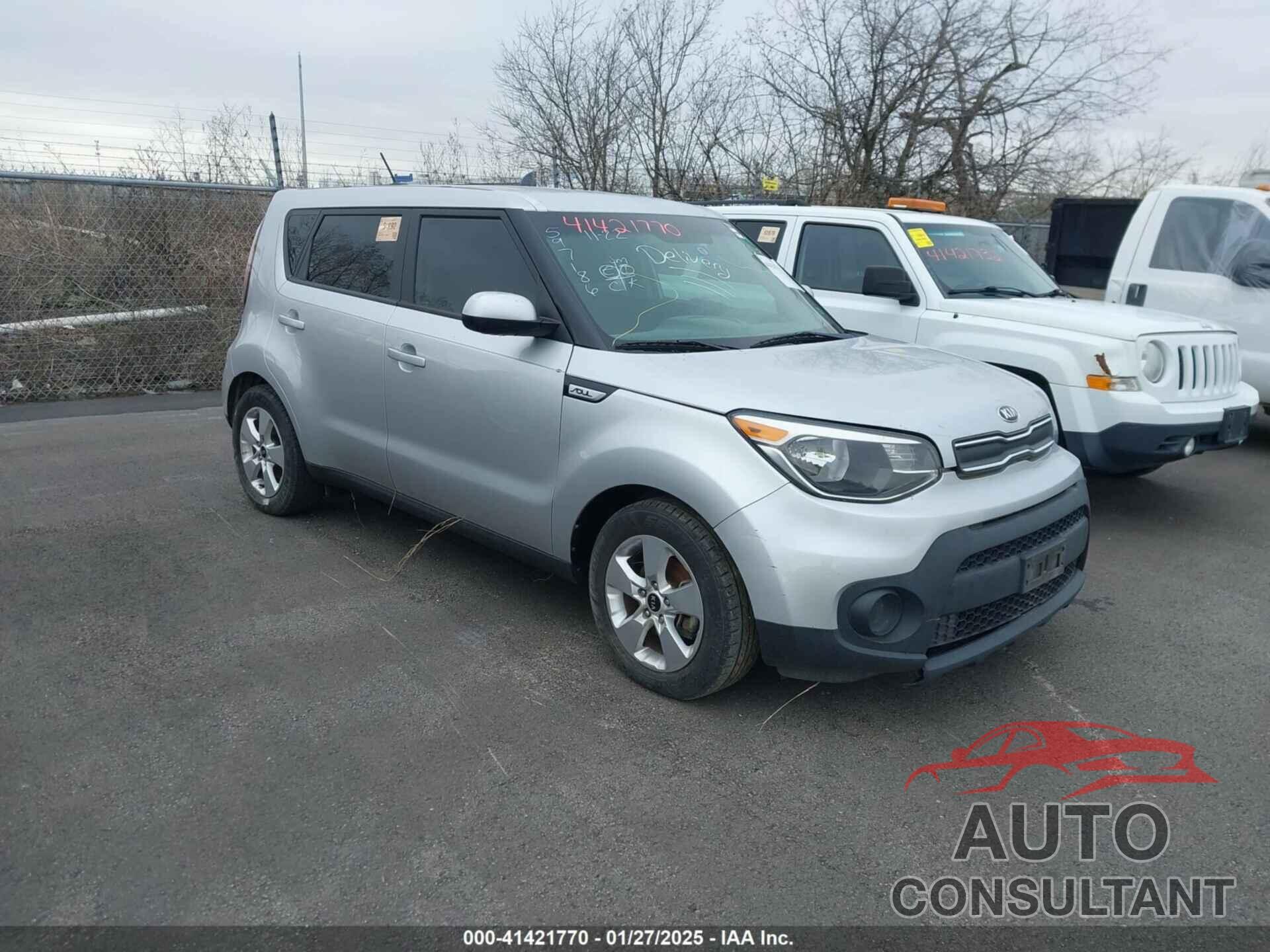 KIA SOUL 2018 - KNDJN2A25J7597186