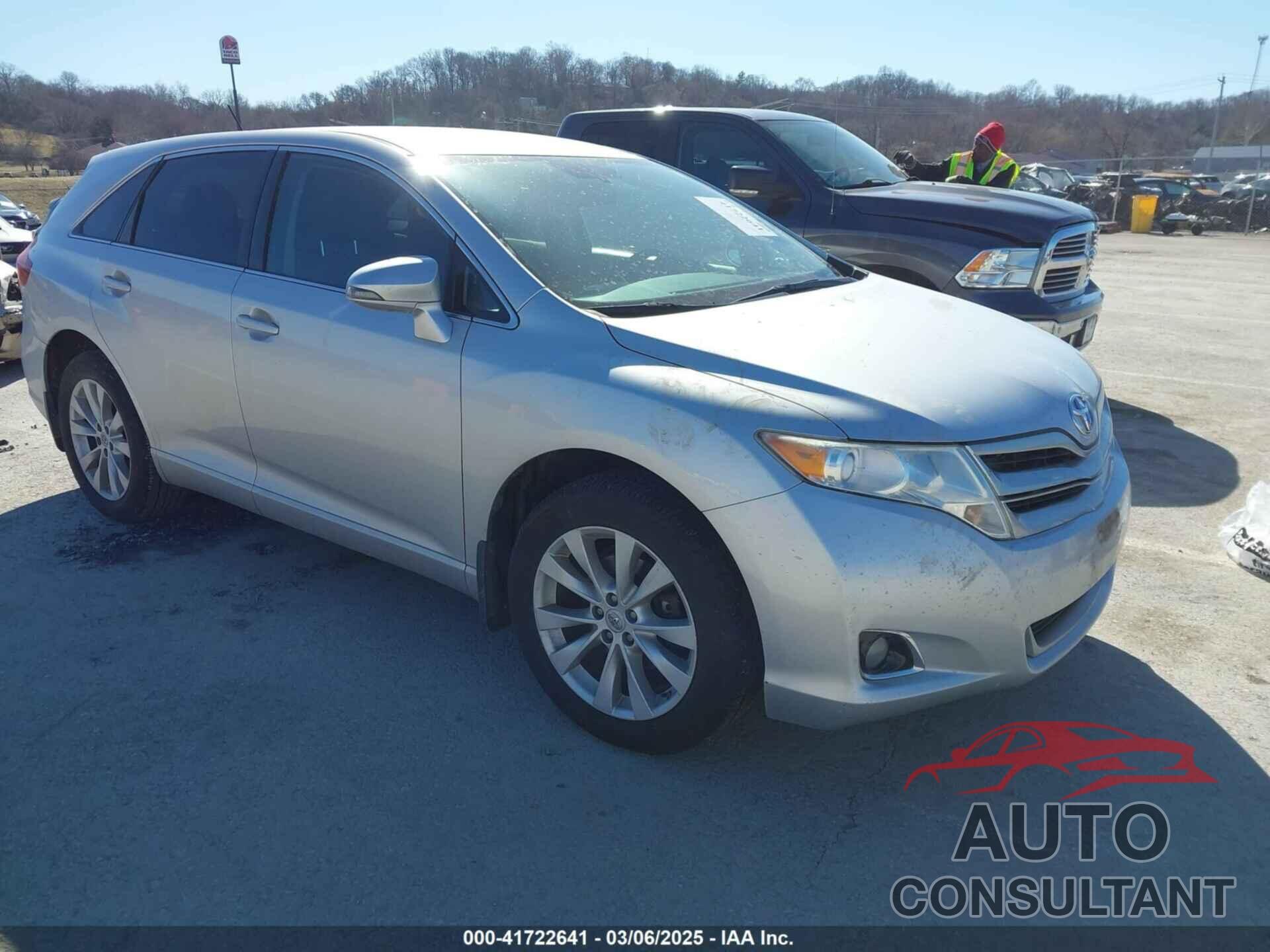 TOYOTA VENZA 2013 - 4T3ZA3BB6DU064839