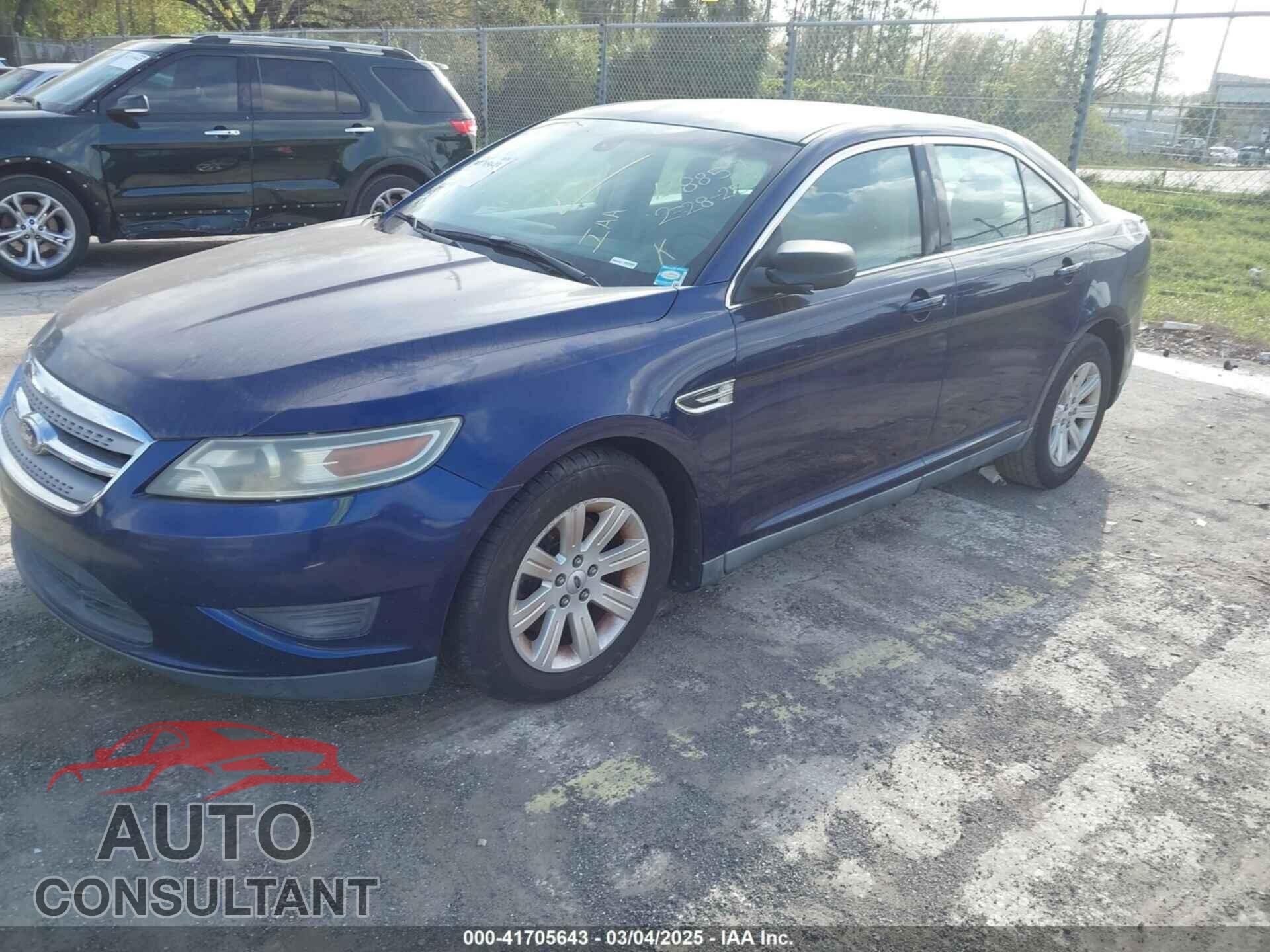 FORD TAURUS 2011 - 1FAHP2DW7BG128857