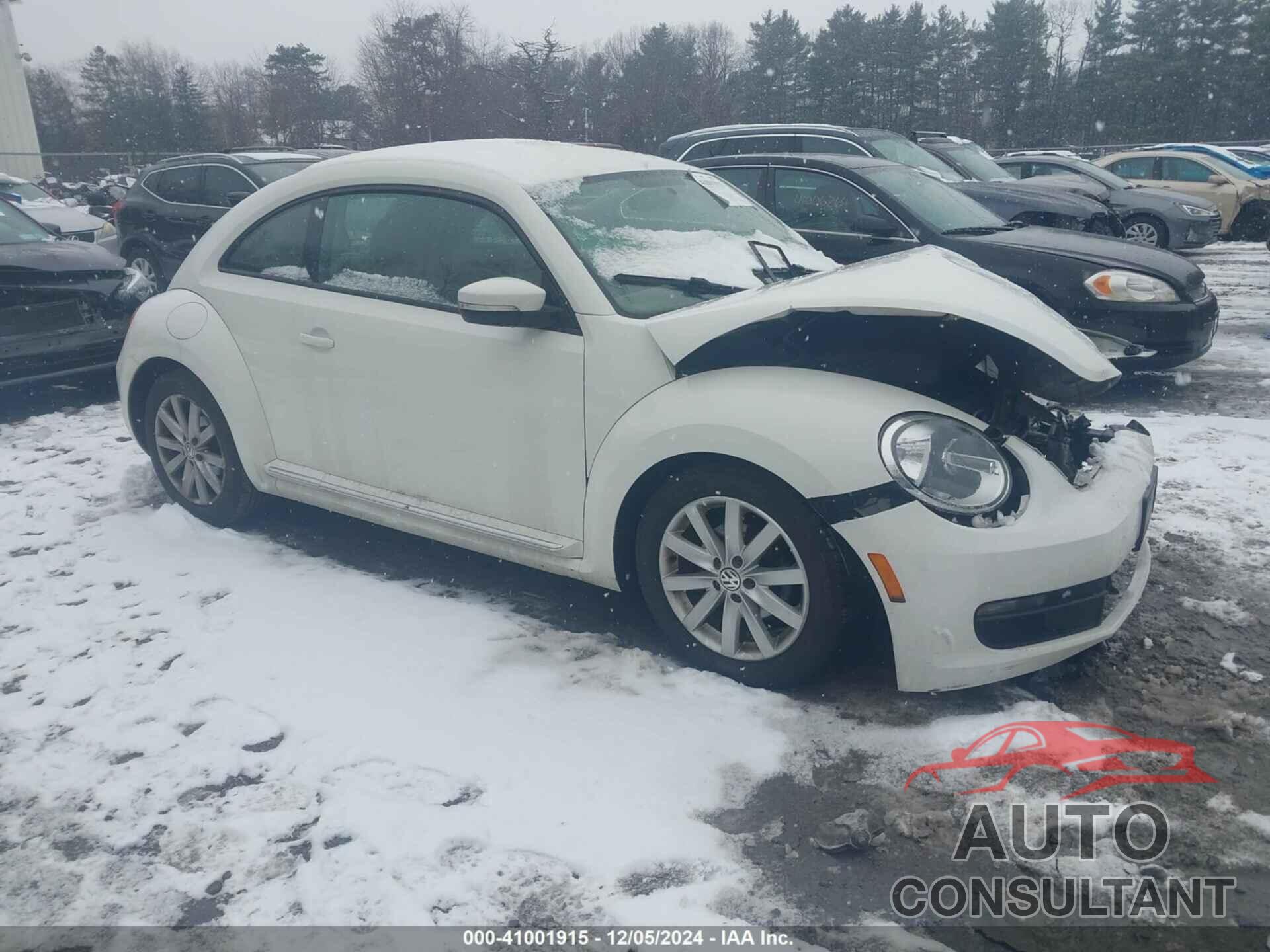 VOLKSWAGEN BEETLE 2013 - 3VWHP7AT7DM684187