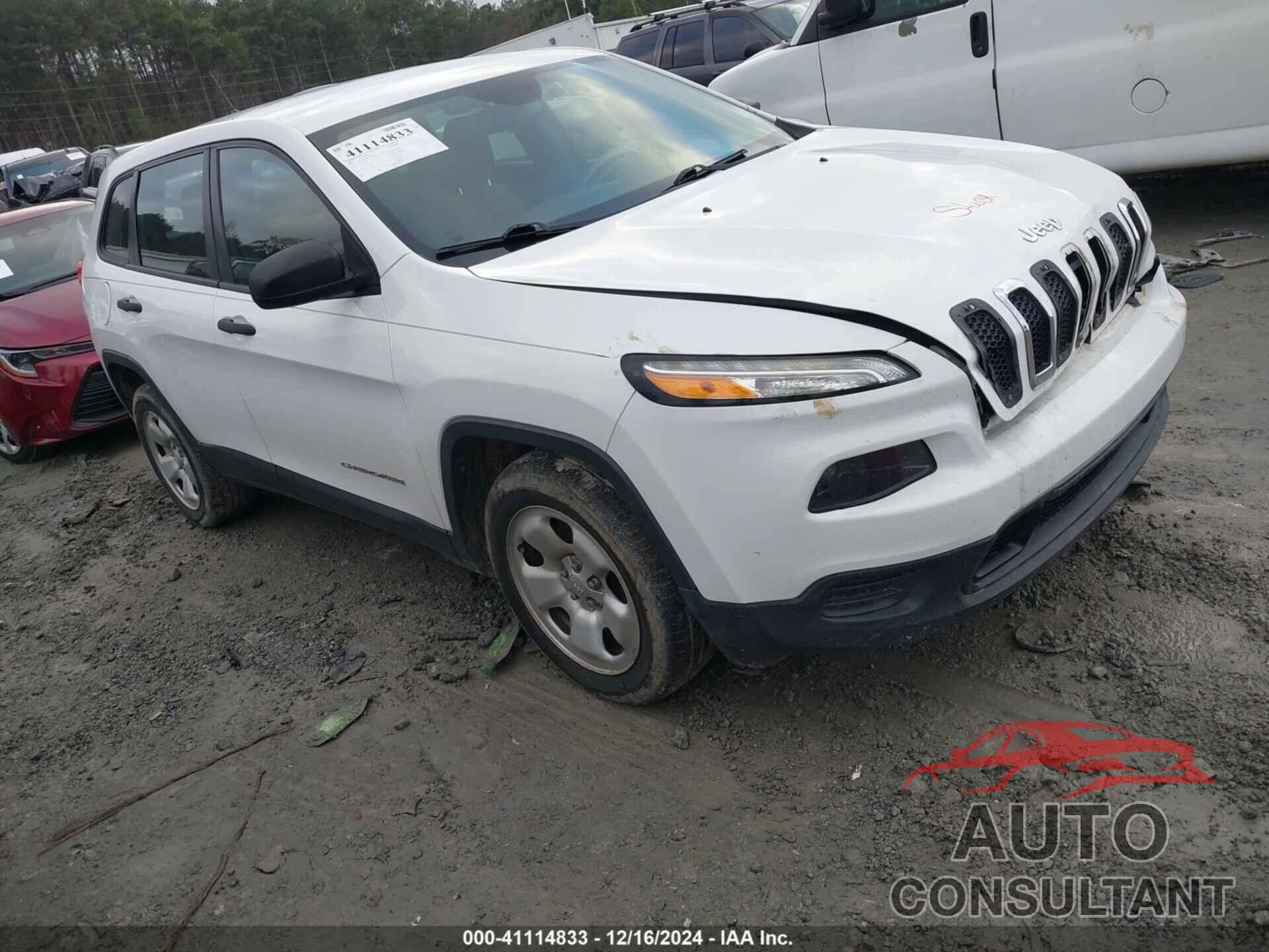 JEEP CHEROKEE 2016 - 1C4PJLAB1GW159968