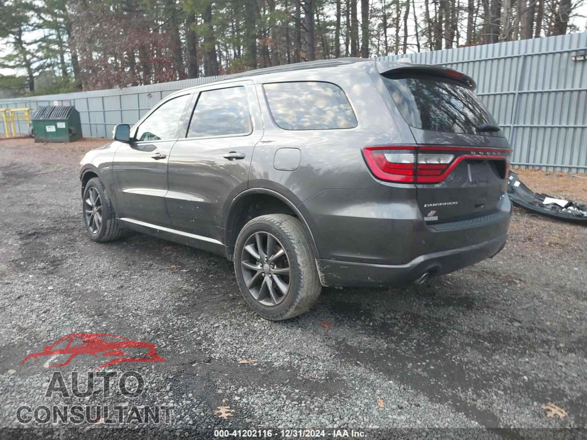 DODGE DURANGO 2018 - 1C4RDJDG4JC386463