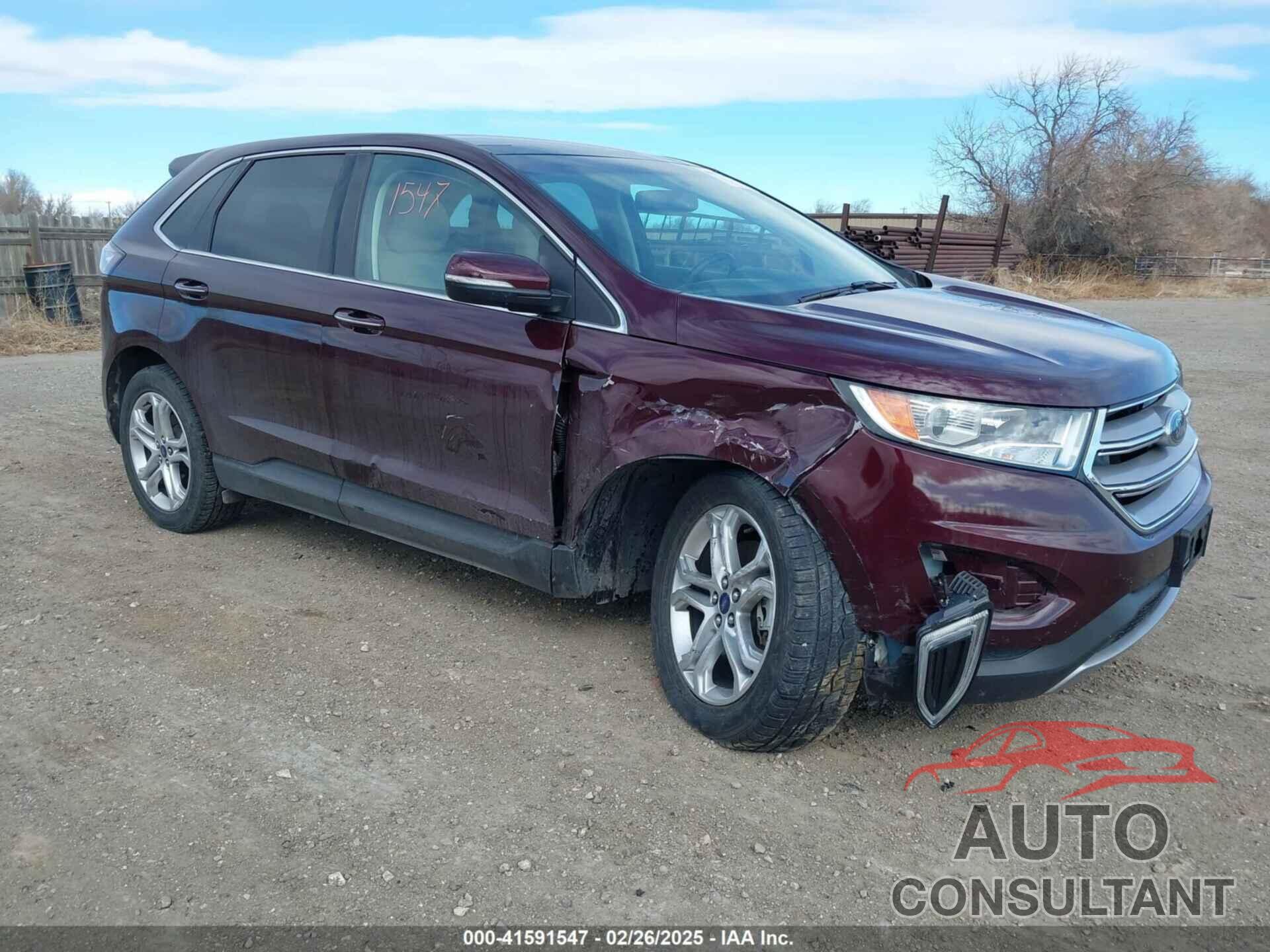 FORD EDGE 2018 - 2FMPK4K85JBC51613