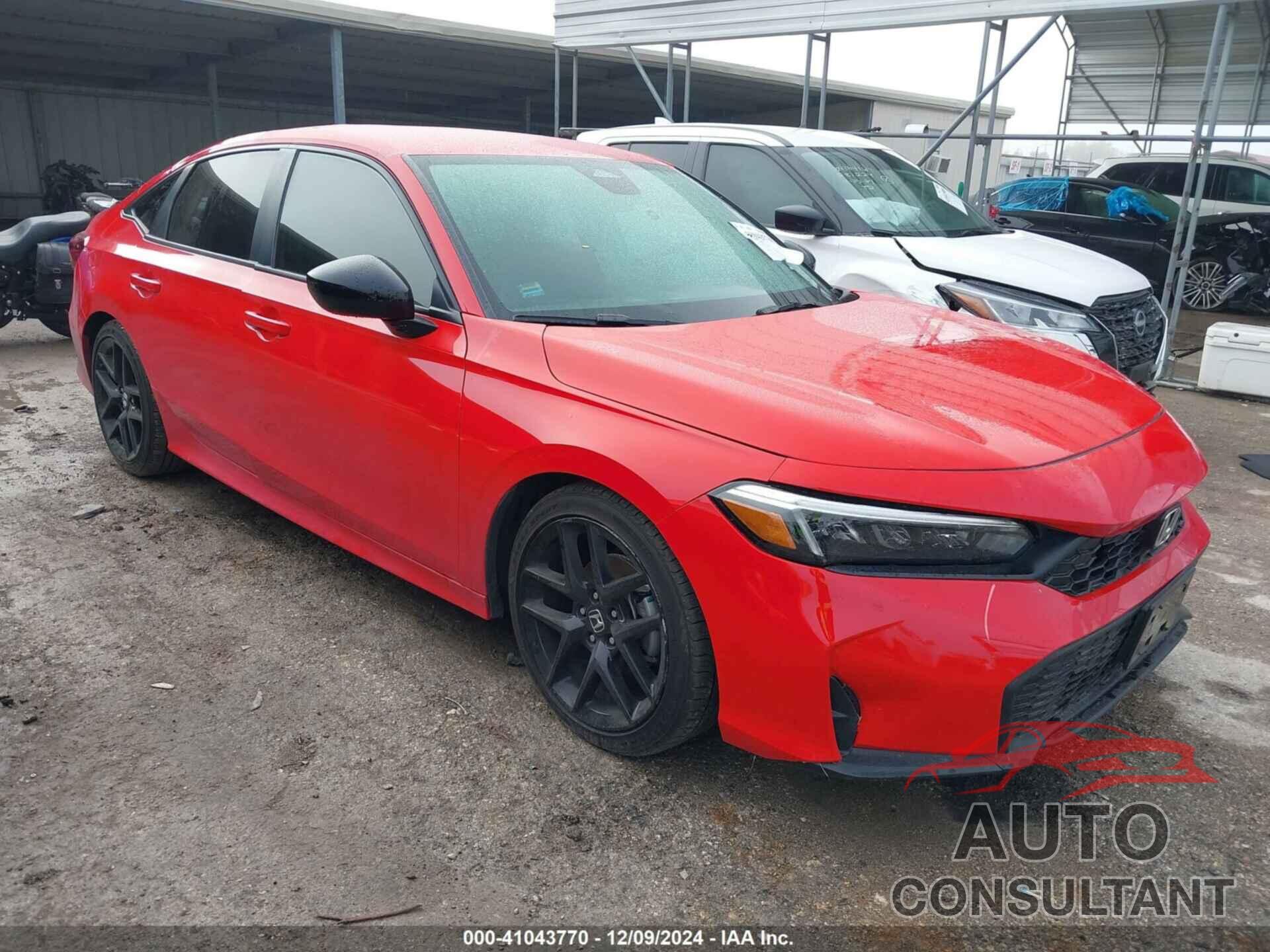 HONDA CIVIC 2025 - 2HGFE2F50SH522217