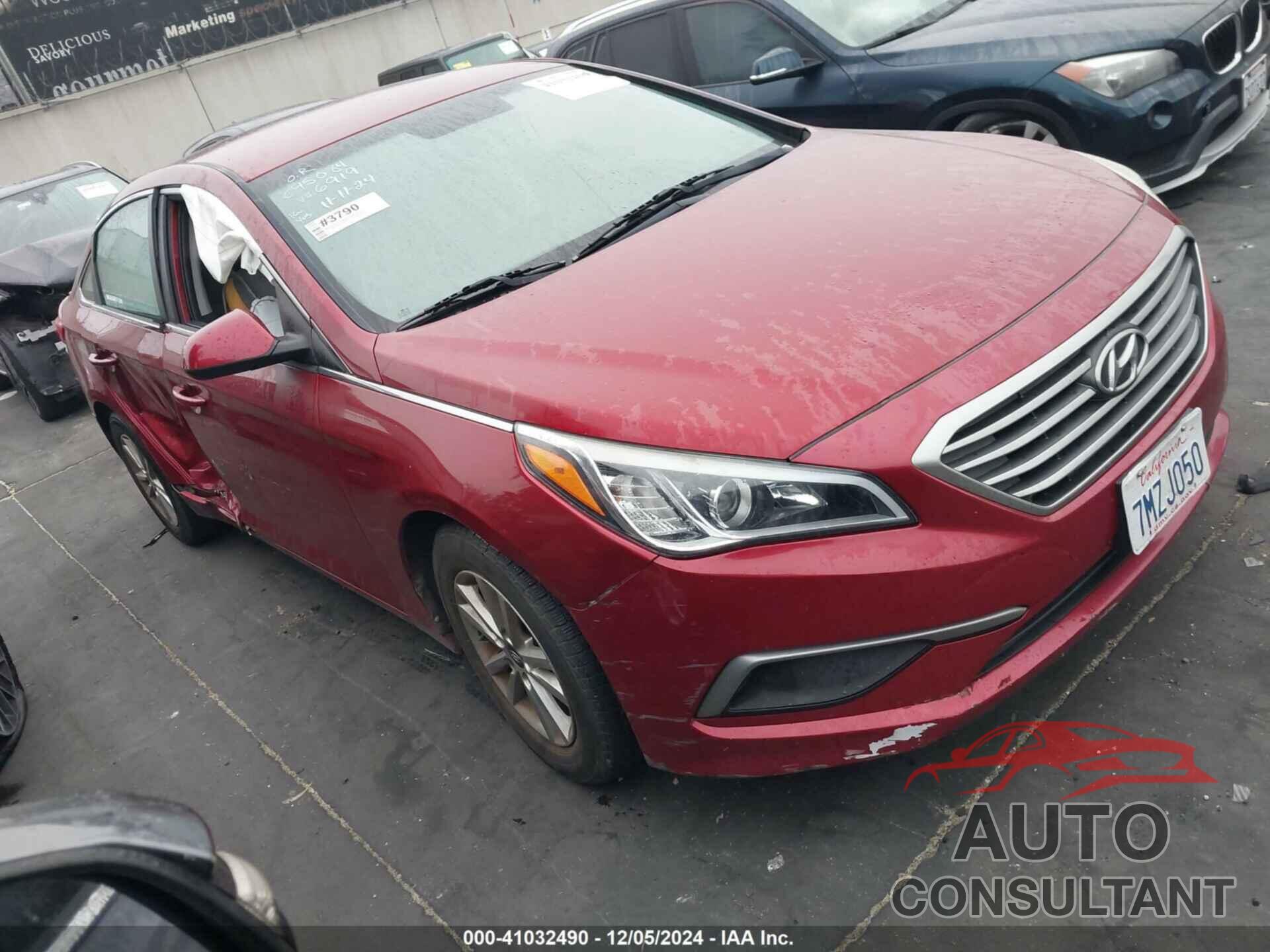 HYUNDAI SONATA 2016 - 5NPE24AF4GH266919