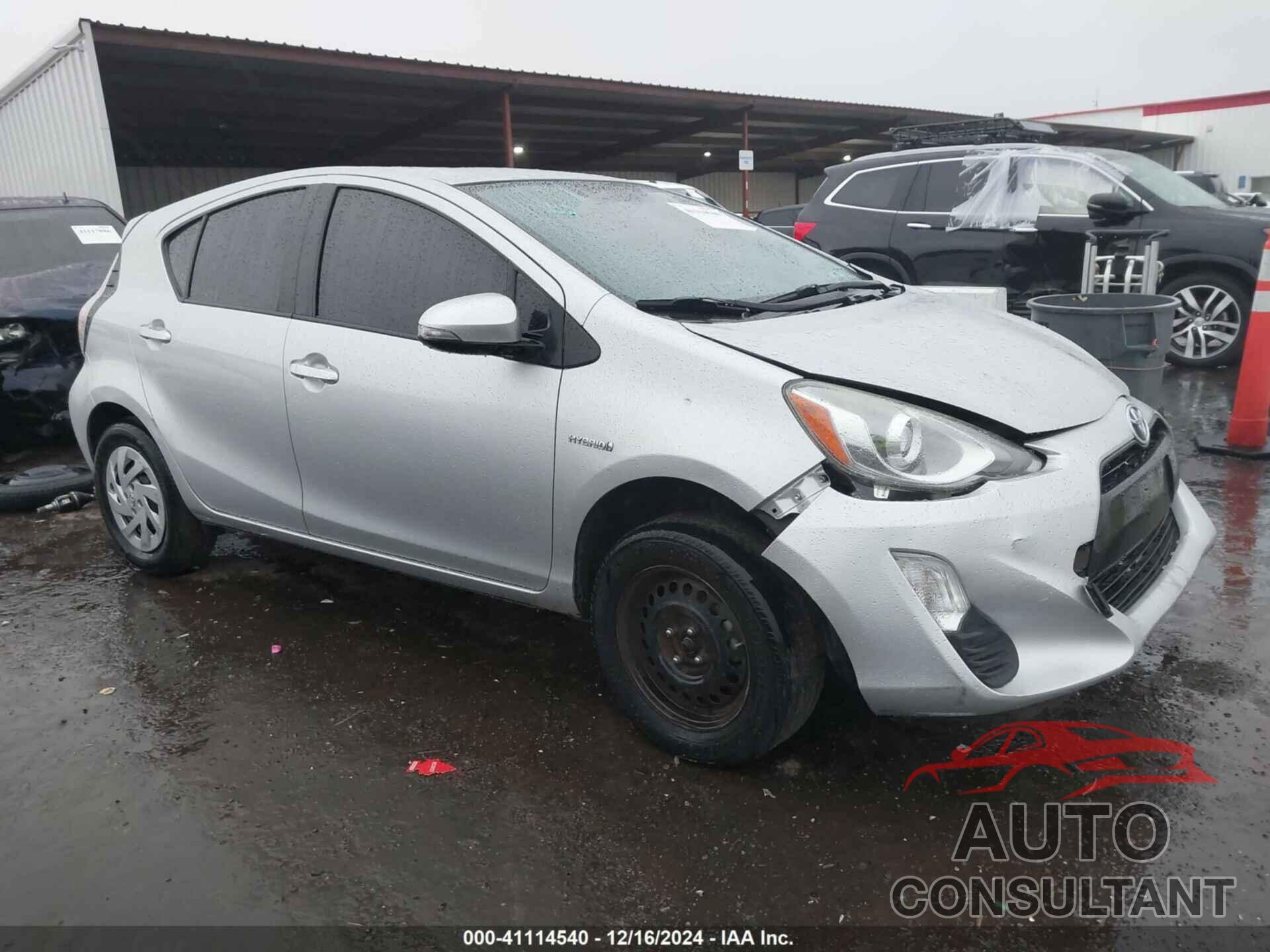 TOYOTA PRIUS C 2016 - JTDKDTB3XG1122309