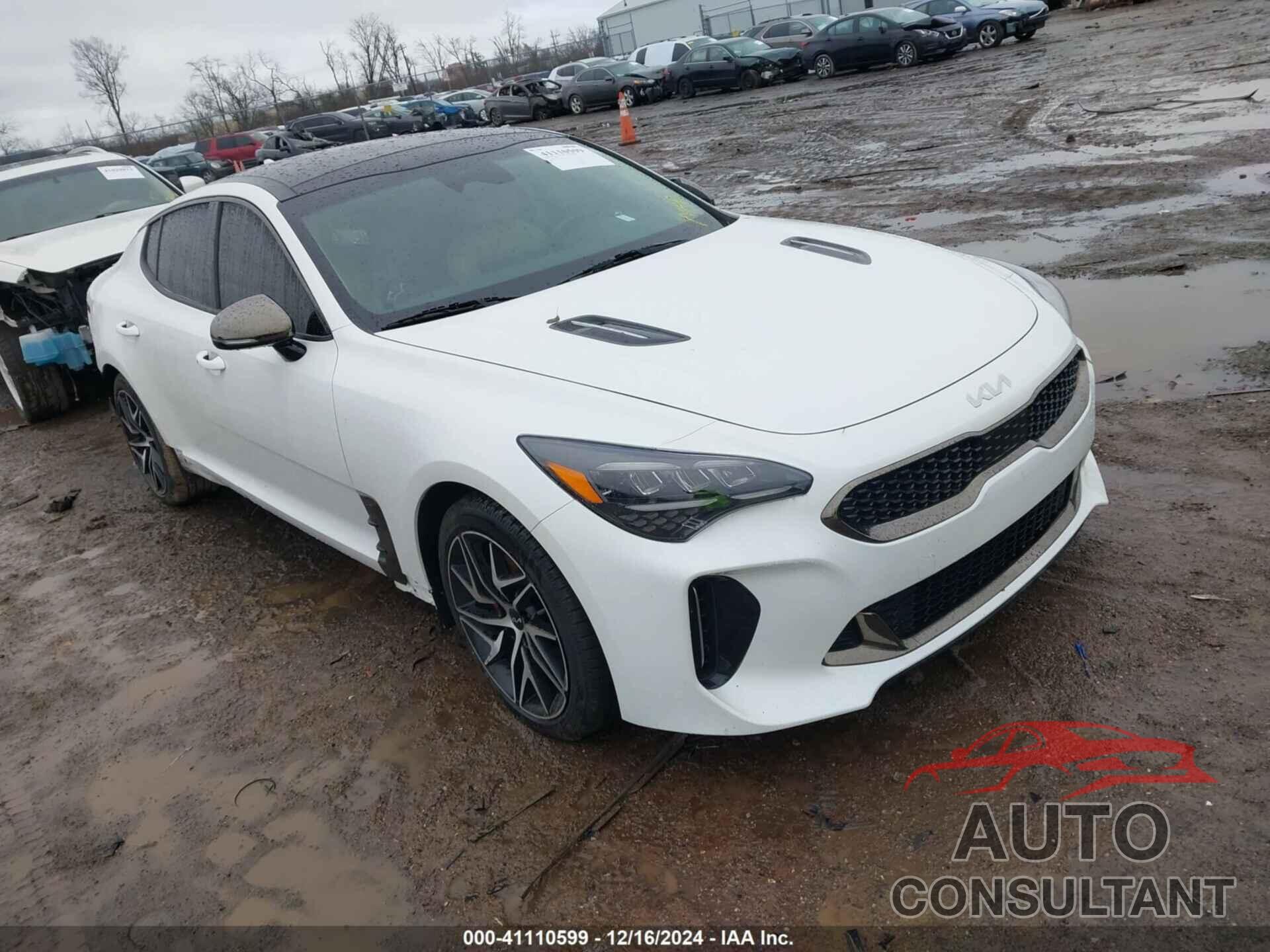 KIA STINGER 2022 - KNAE35LD2N6110364