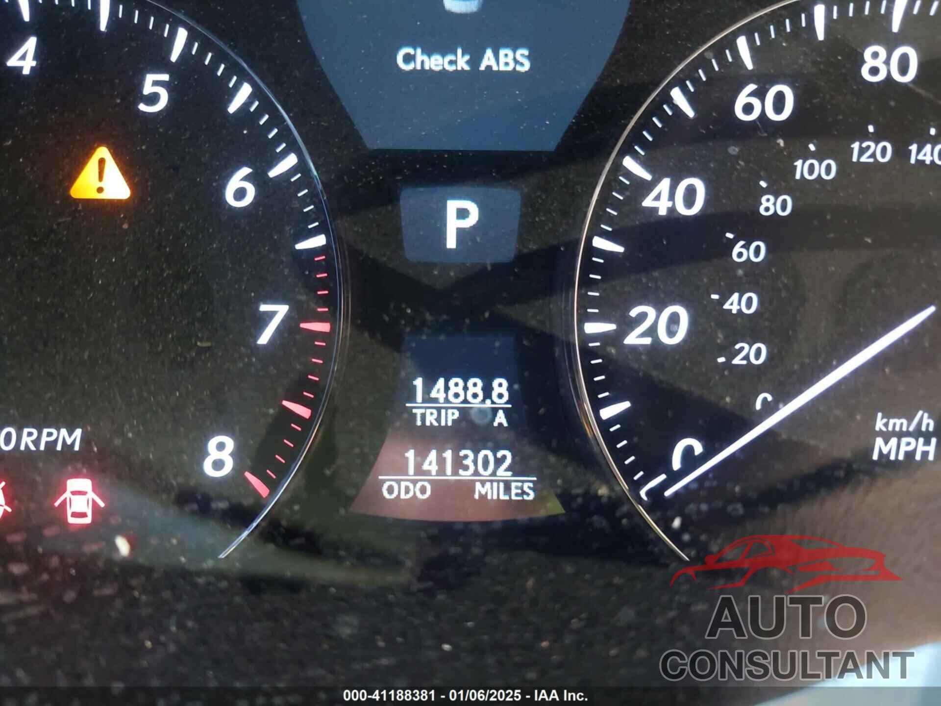 LEXUS LS 460 2009 - JTHBL46F495086639