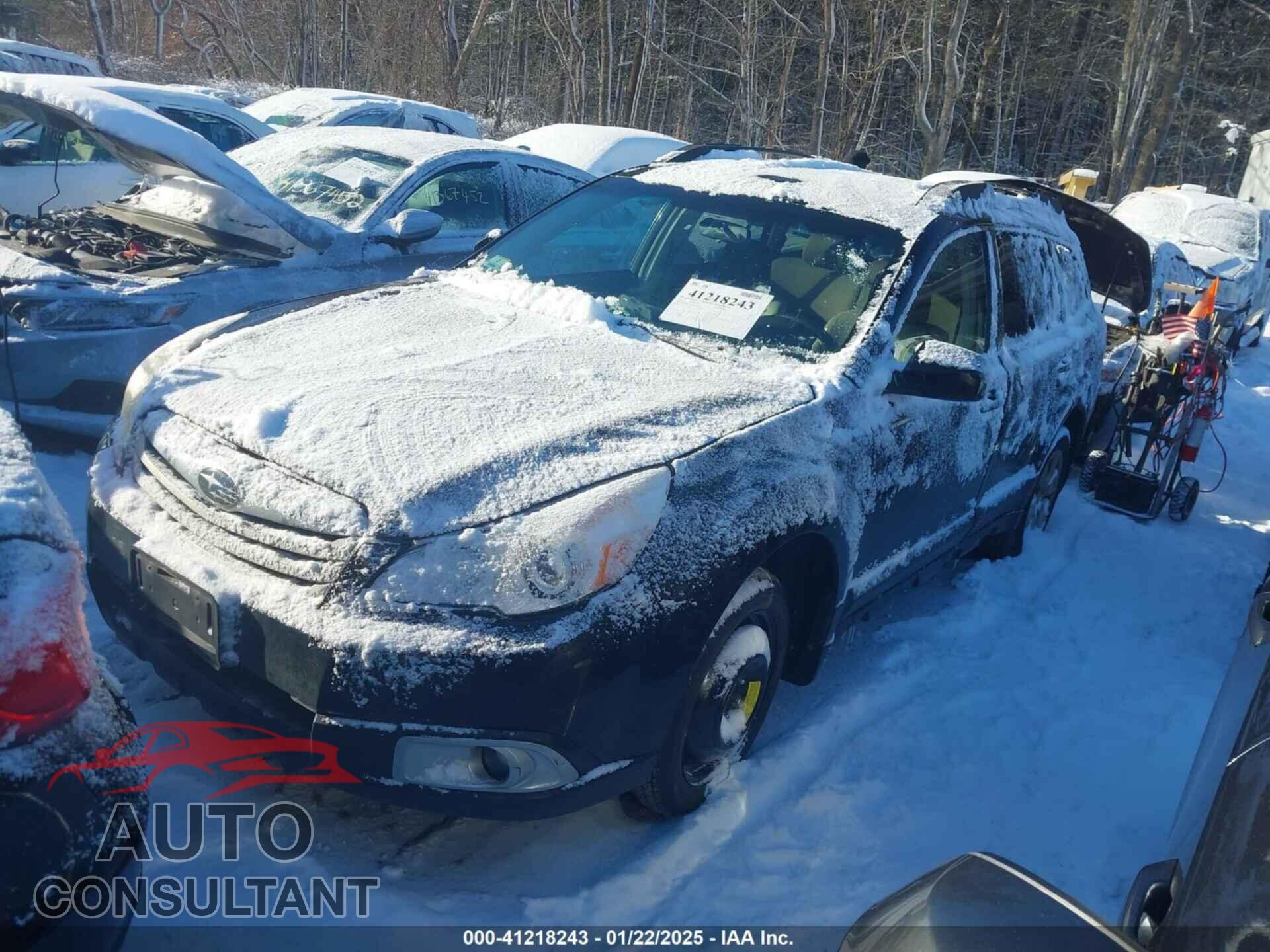 SUBARU OUTBACK 2011 - 4S4BRBCC8B3403138