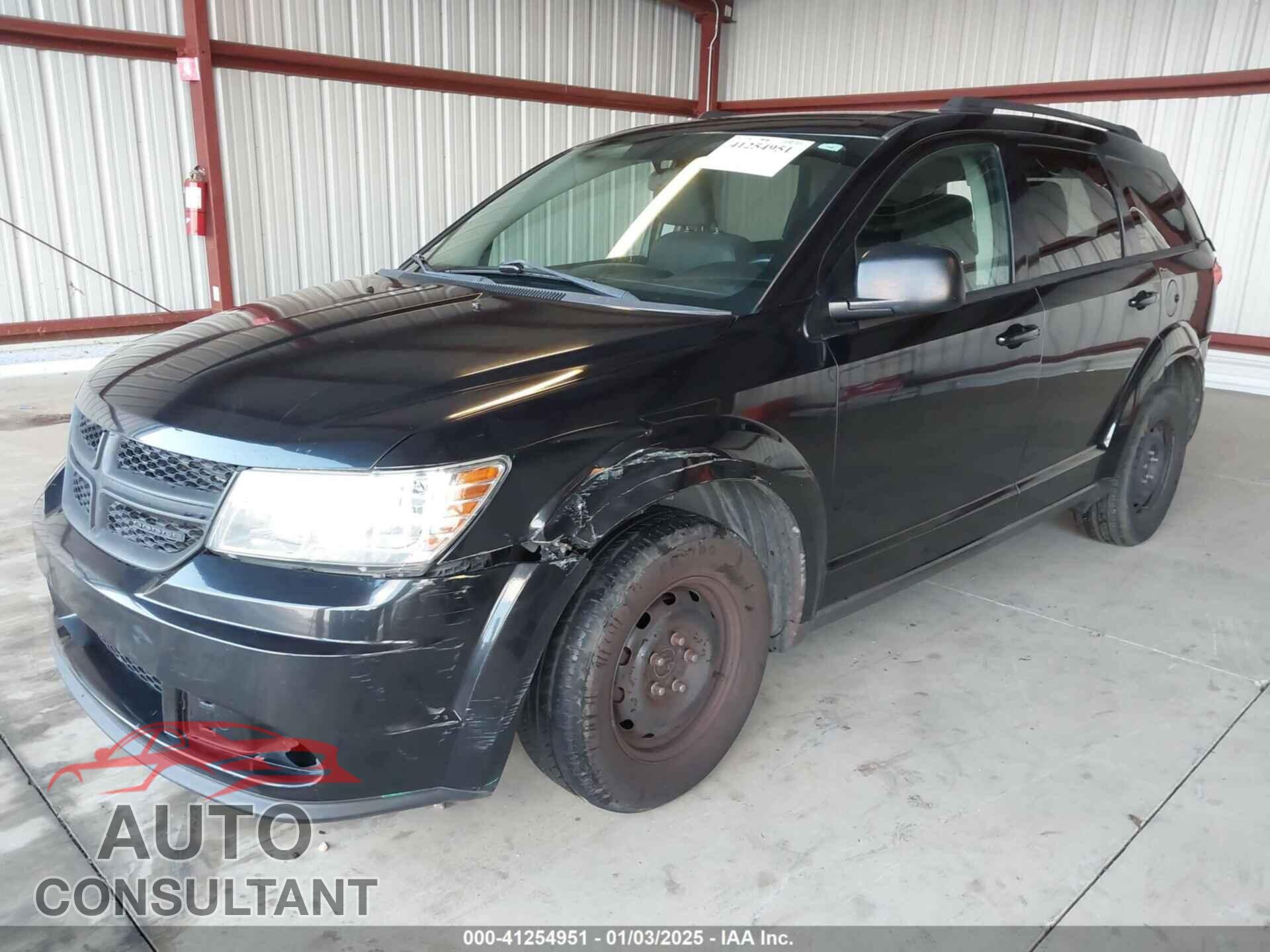 DODGE JOURNEY 2012 - 3C4PDCAB7CT168097