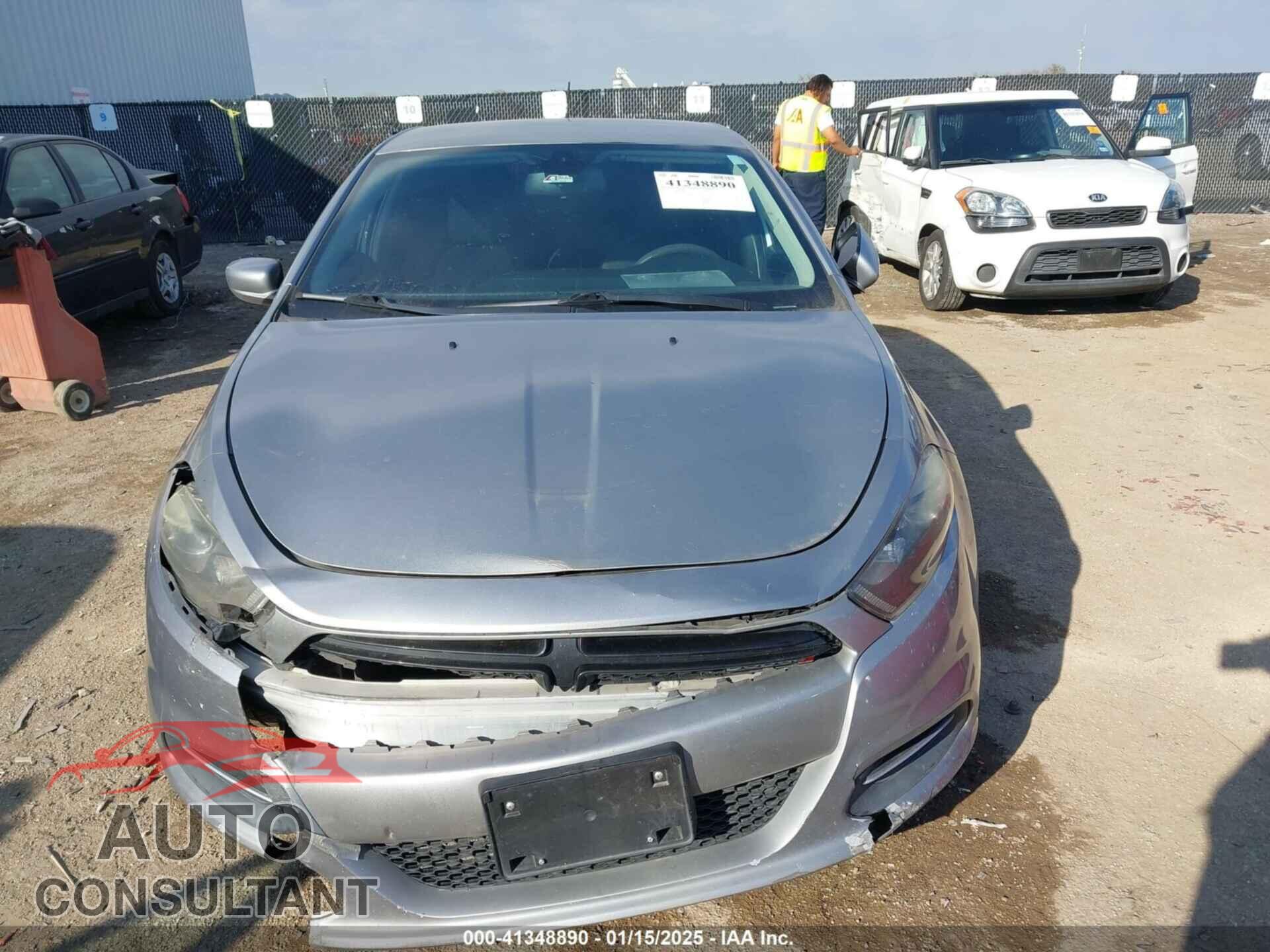 DODGE DART 2015 - 1C3CDFBB2FD180378