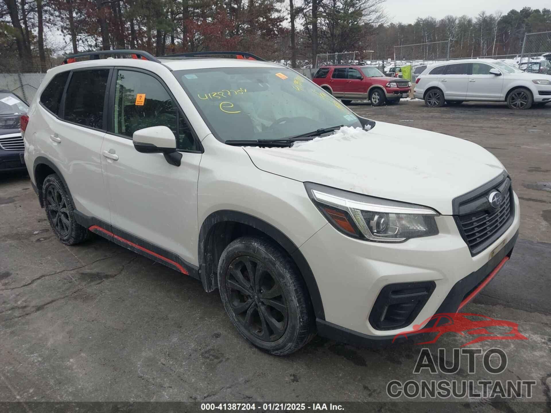 SUBARU FORESTER 2019 - JF2SKAJC2KH463507