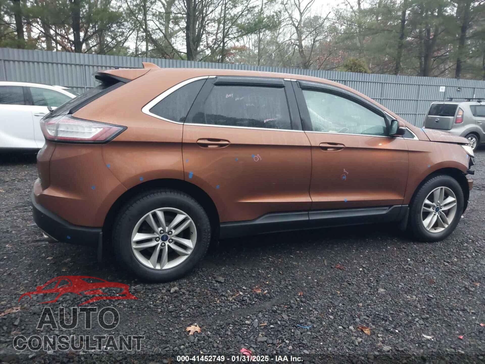 FORD EDGE 2017 - 2FMPK4J80HBC51174