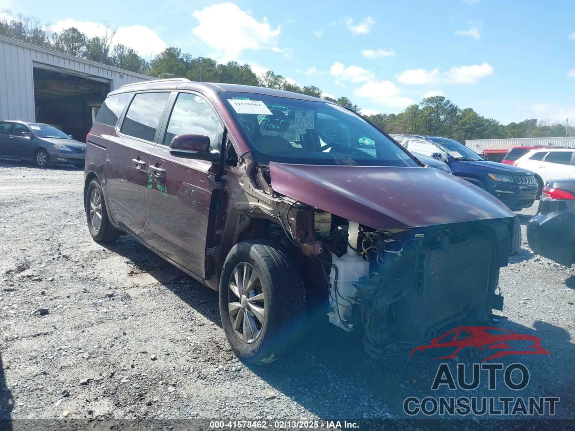 KIA SEDONA 2016 - KNDMB5C14G6163836