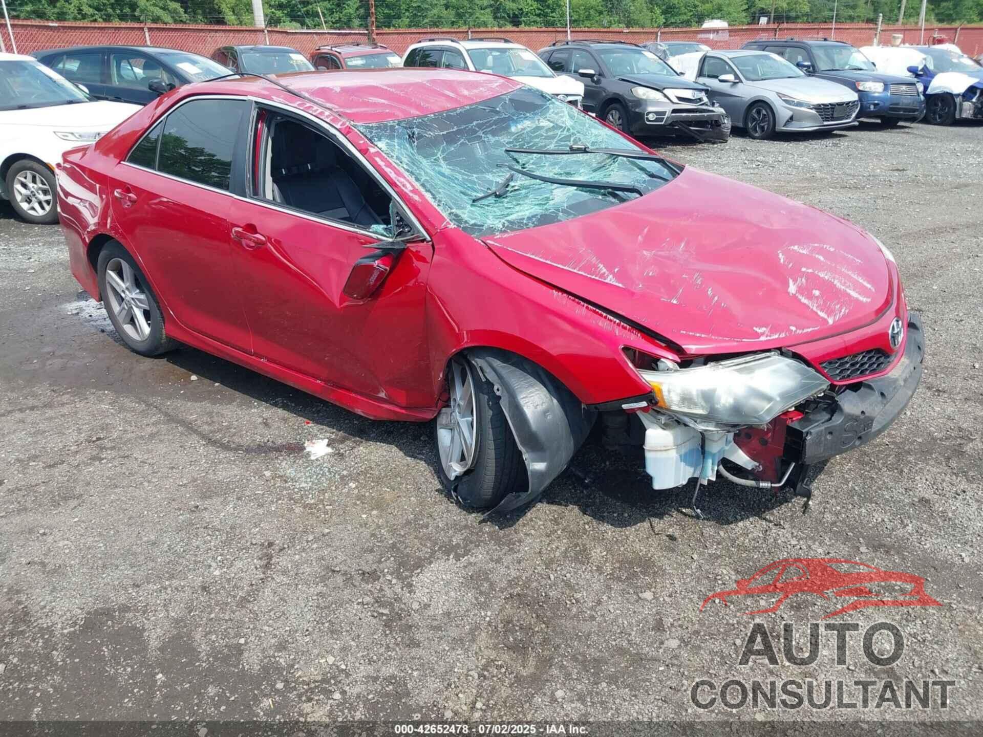 TOYOTA CAMRY 2013 - 4T1BF1FK9DU667360