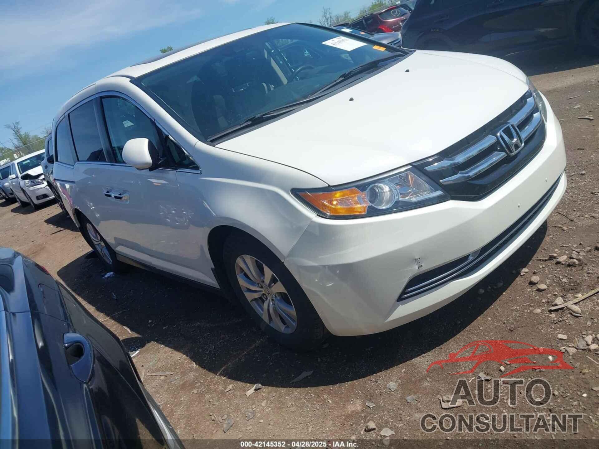 HONDA ODYSSEY 2016 - 5FNRL5H62GB048406