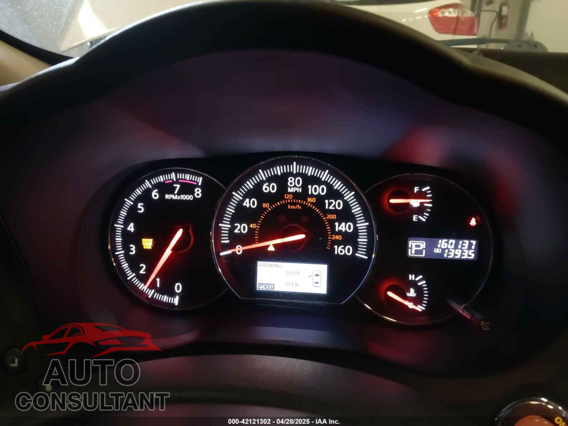 NISSAN MAXIMA 2012 - 1N4AA5AP3CC865645