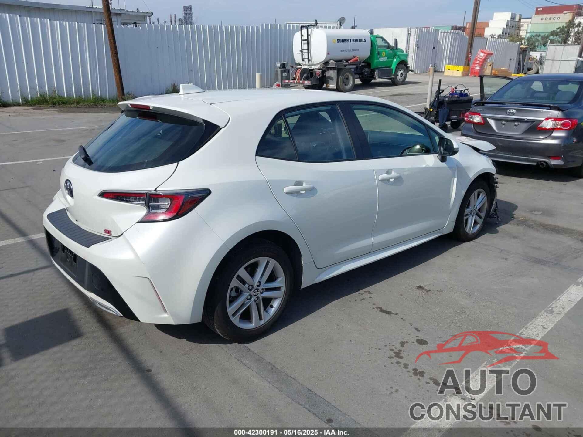 TOYOTA COROLLA 2020 - JTND4RBE4L3074488