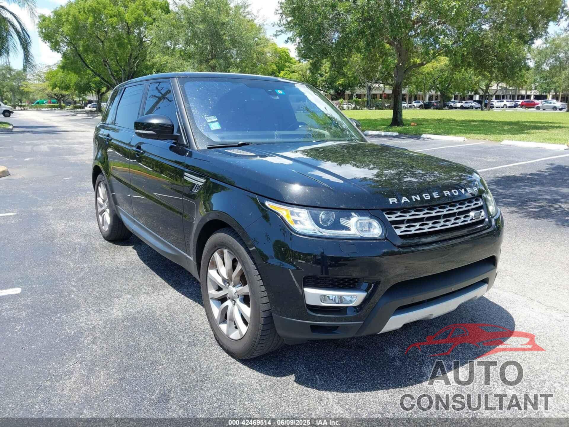 LAND ROVER RANGE ROVER SPORT 2016 - SALWR2KF8GA637244