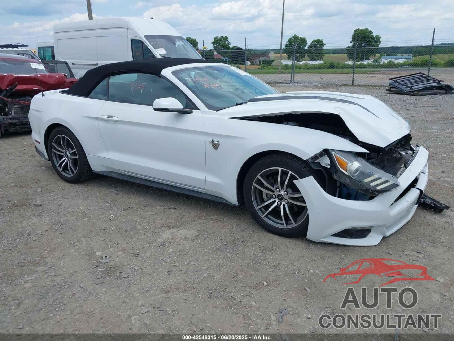 FORD MUSTANG 2017 - 1FATP8UH1H5273251