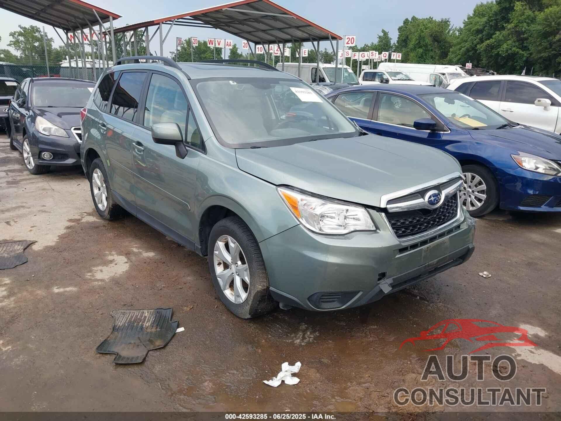 SUBARU FORESTER 2015 - JF2SJAFC0FH576549
