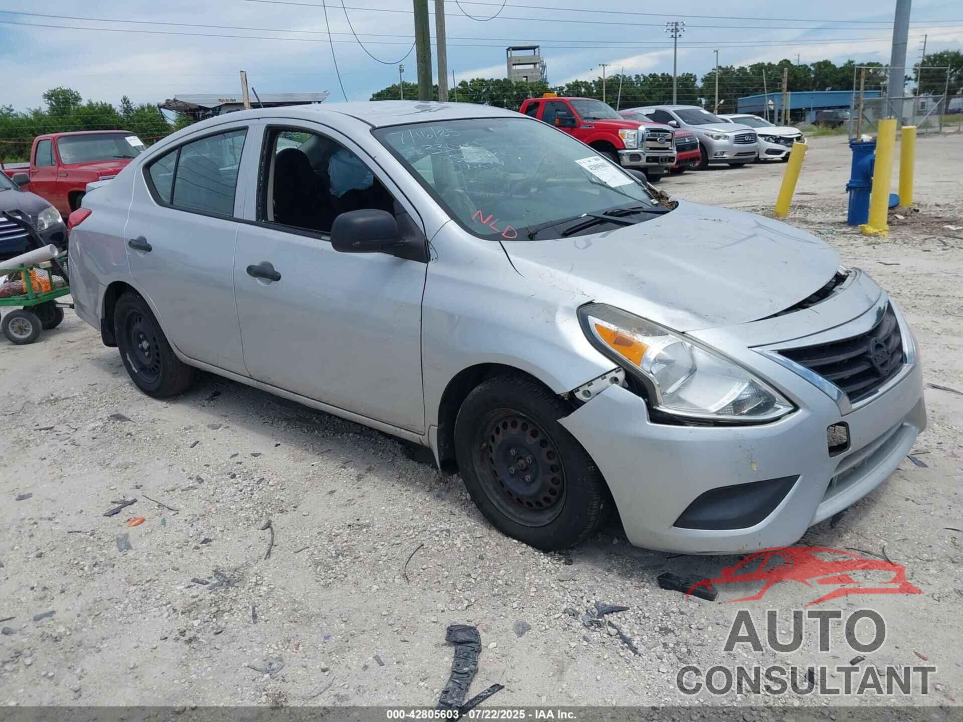 NISSAN VERSA 2015 - 3N1CN7AP6FL815224