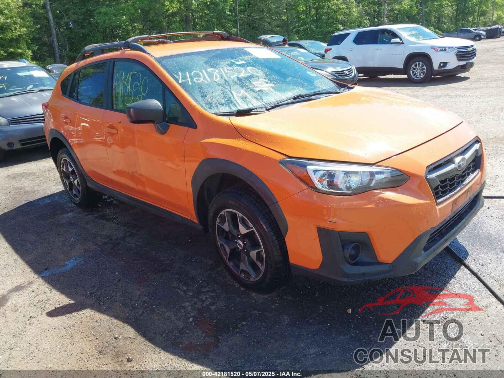 SUBARU CROSSTREK 2018 - JF2GTAAC9JH288514