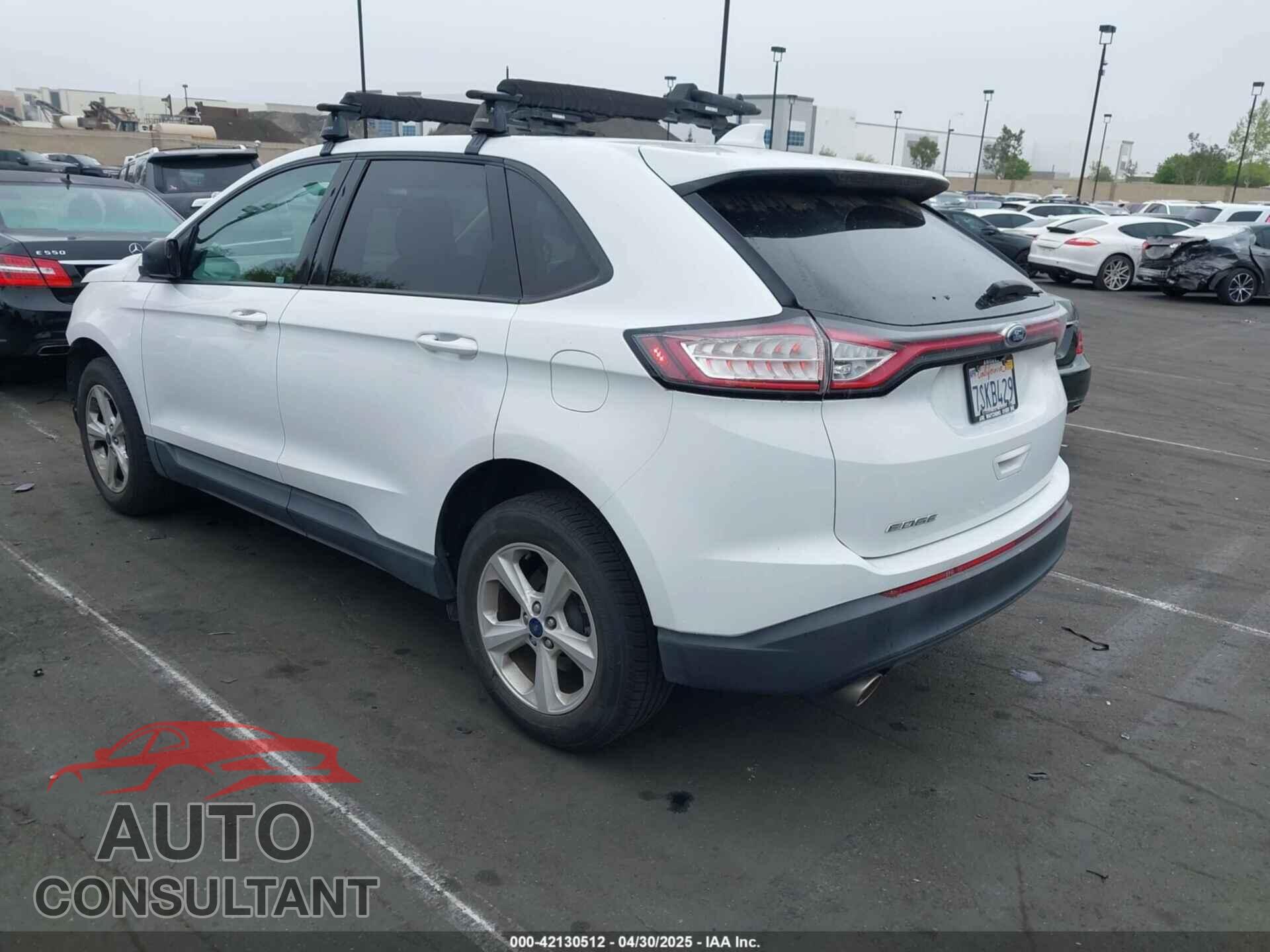 FORD EDGE 2015 - 2FMTK3G80FBC34811