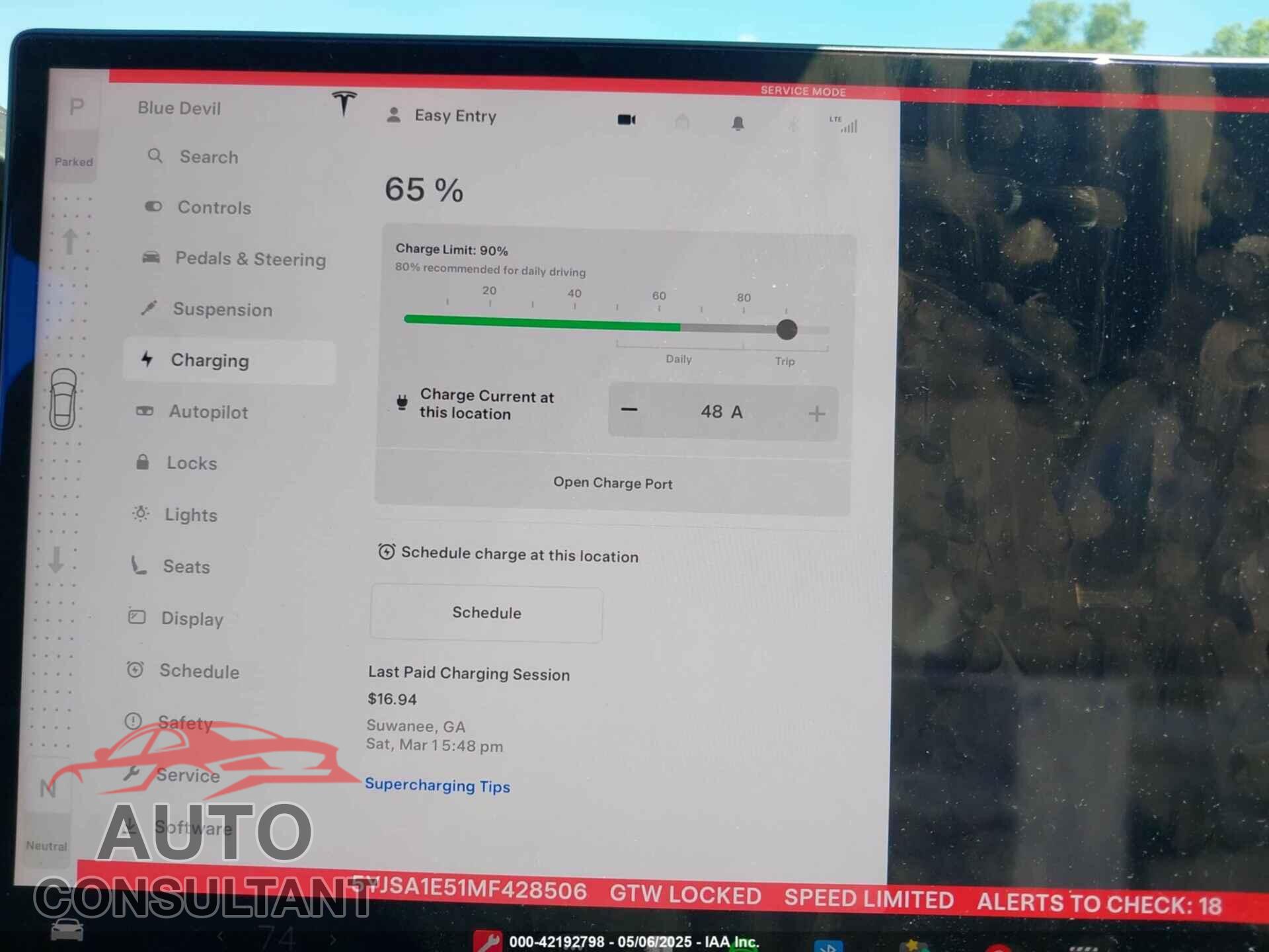TESLA MODEL S 2021 - 5YJSA1E51MF428506