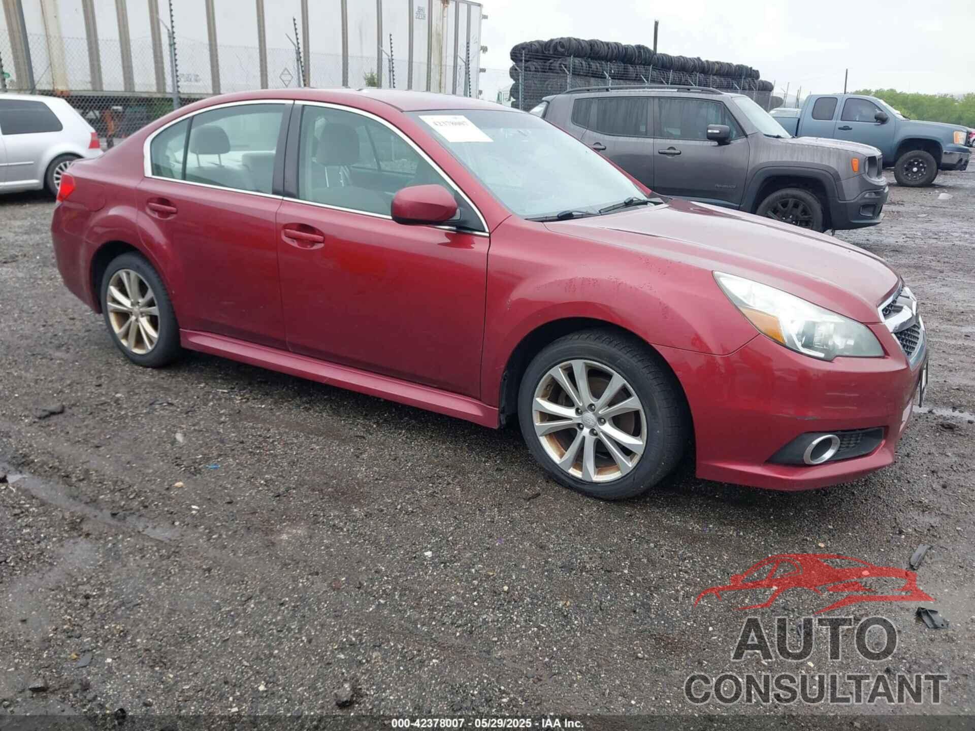 SUBARU LEGACY 2014 - 4S3BMBC64E3009816