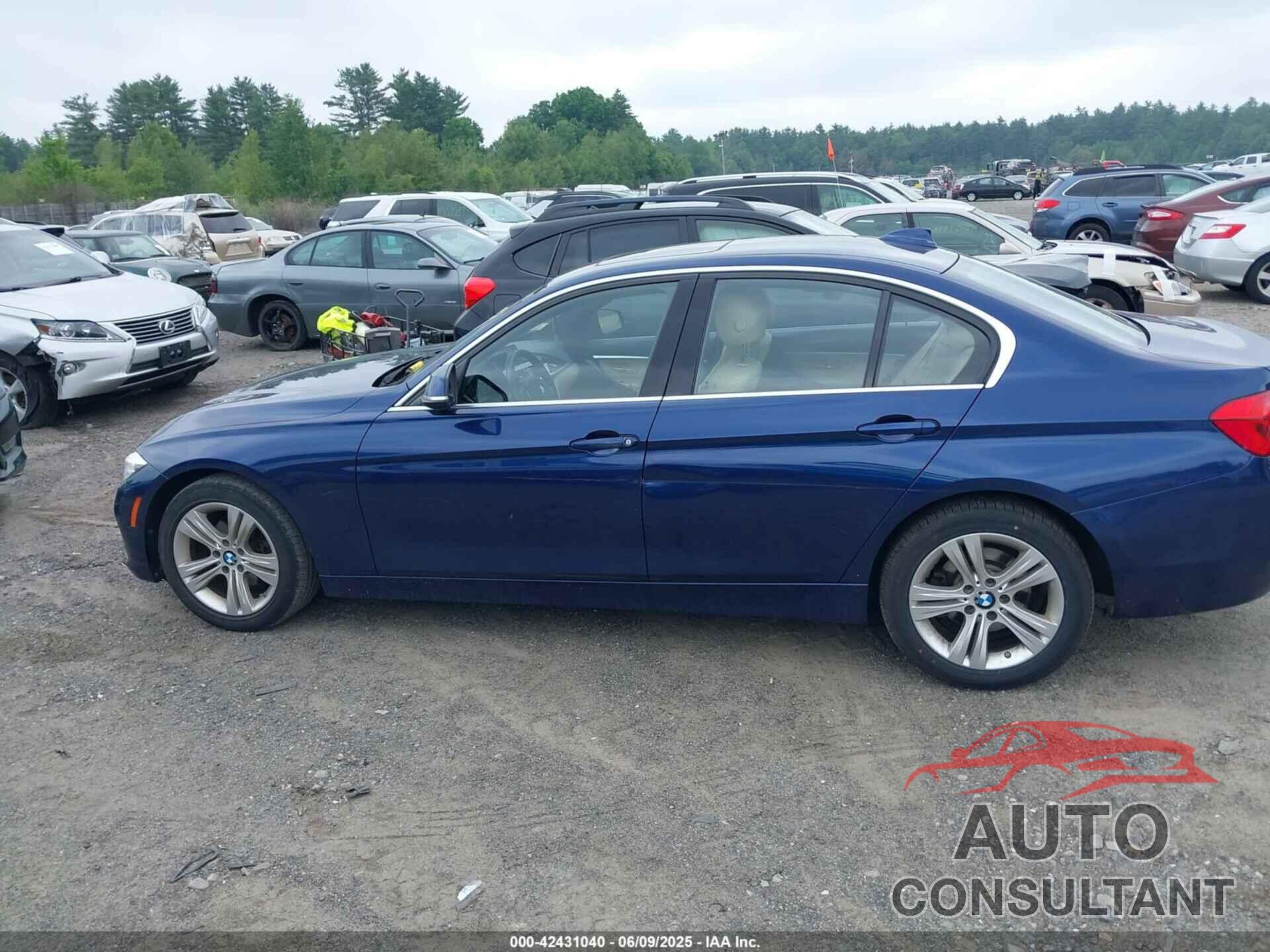 BMW 330I 2017 - WBA8D9G58HNU59656