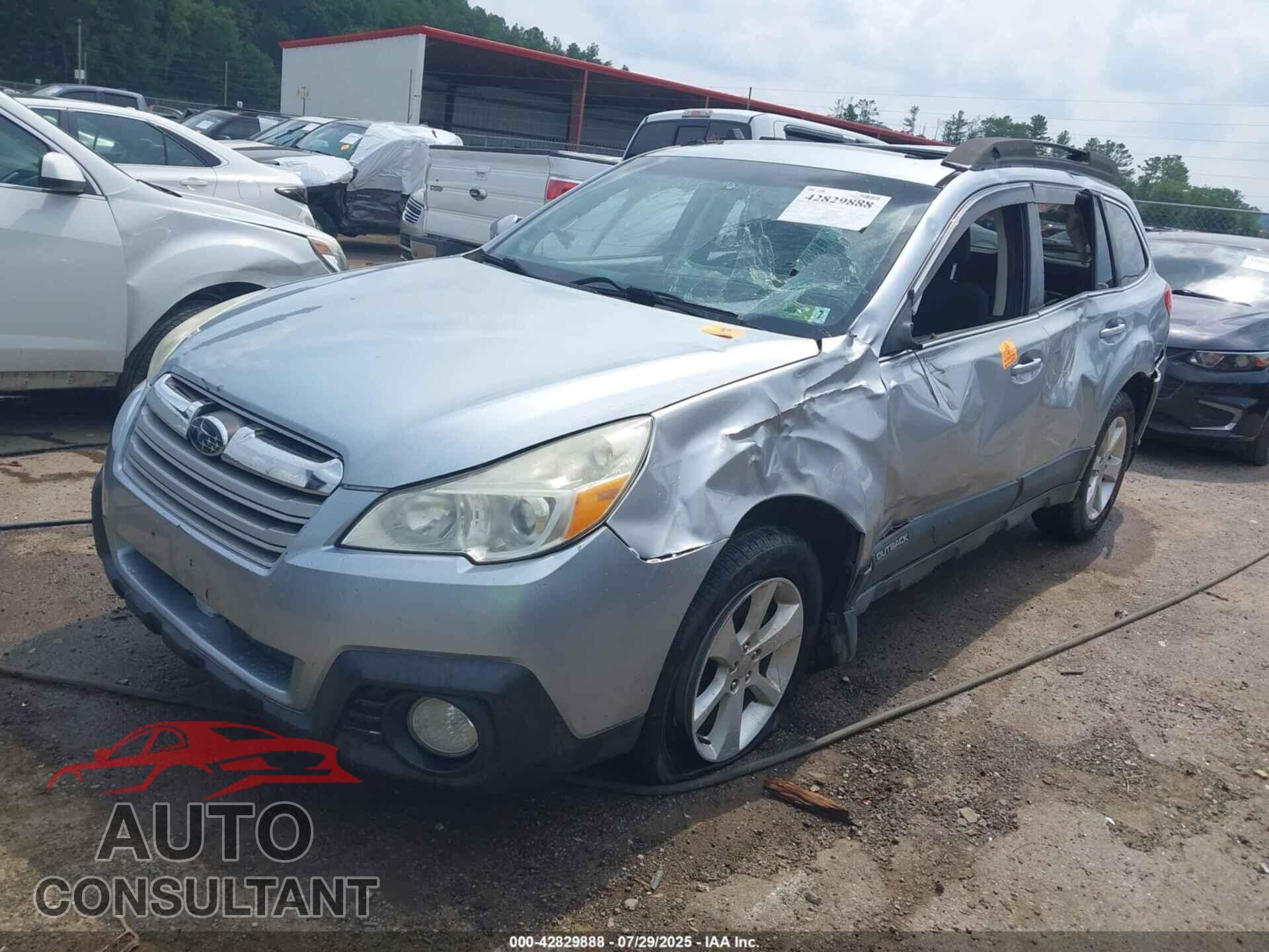 SUBARU OUTBACK 2013 - 4S4BRBGC1D3260448