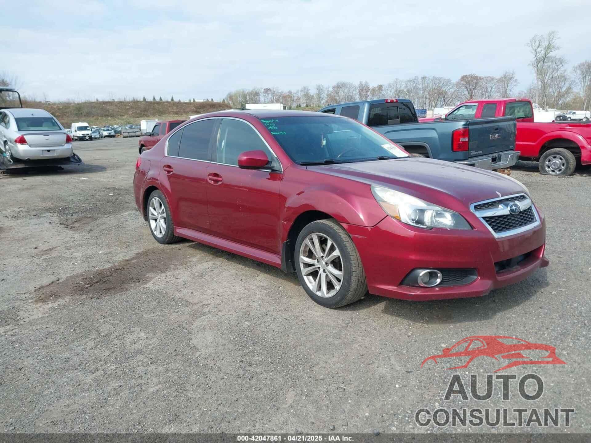 SUBARU LEGACY 2013 - 4S3BMBK60D3011501