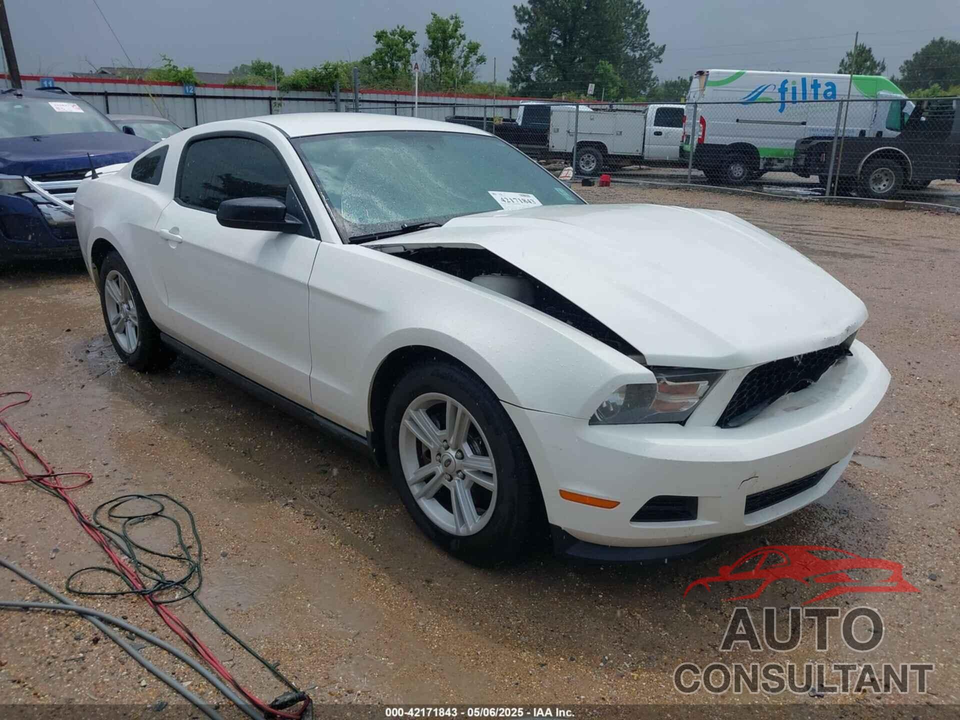 FORD MUSTANG 2012 - 1ZVBP8AM3C5280537