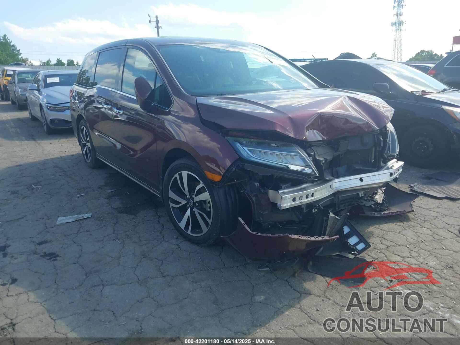 HONDA ODYSSEY 2019 - 5FNRL6H98KB027441