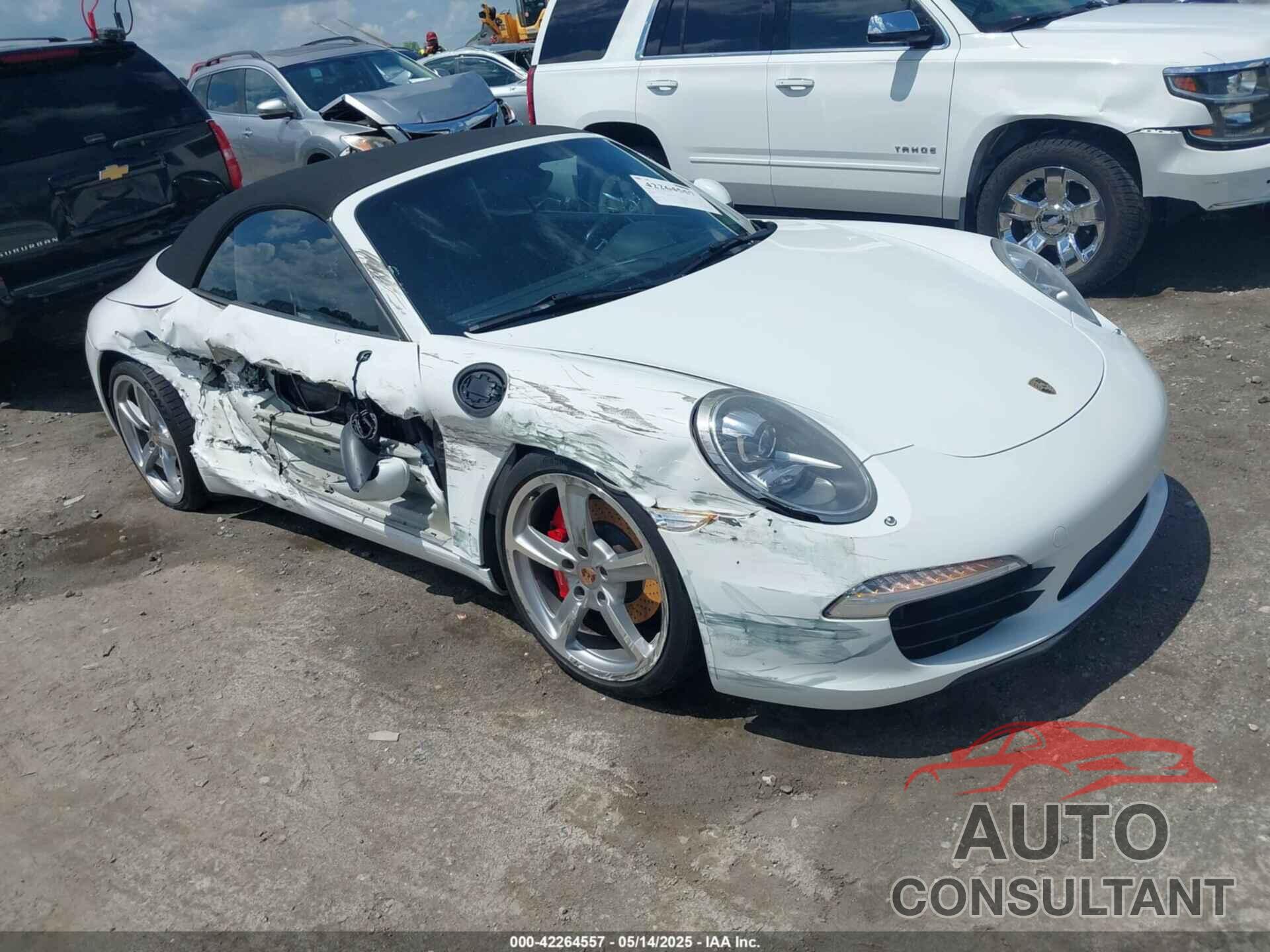 PORSCHE 911 2014 - WP0CB2A97ES154099