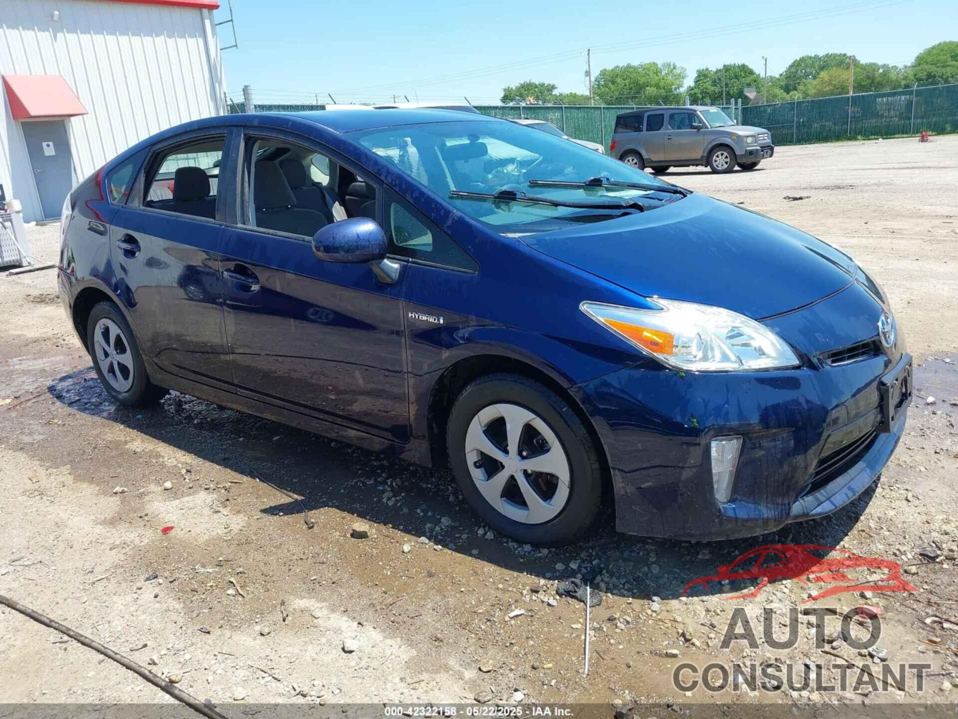 TOYOTA PRIUS 2015 - JTDKN3DU7F0420873