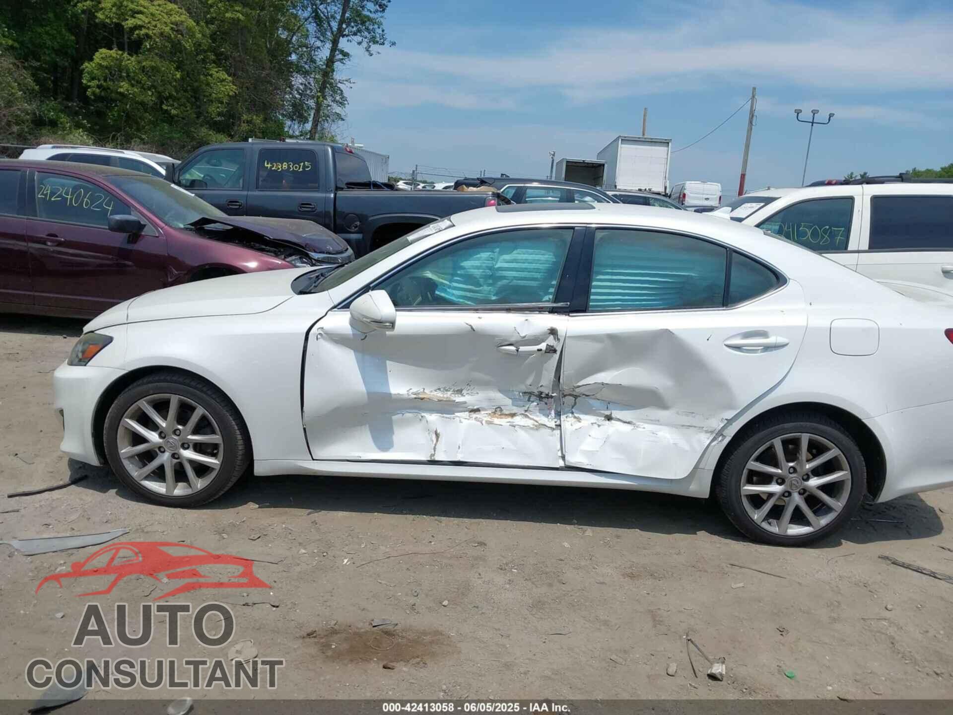 LEXUS IS 250 2012 - JTHCF5C24C5059032