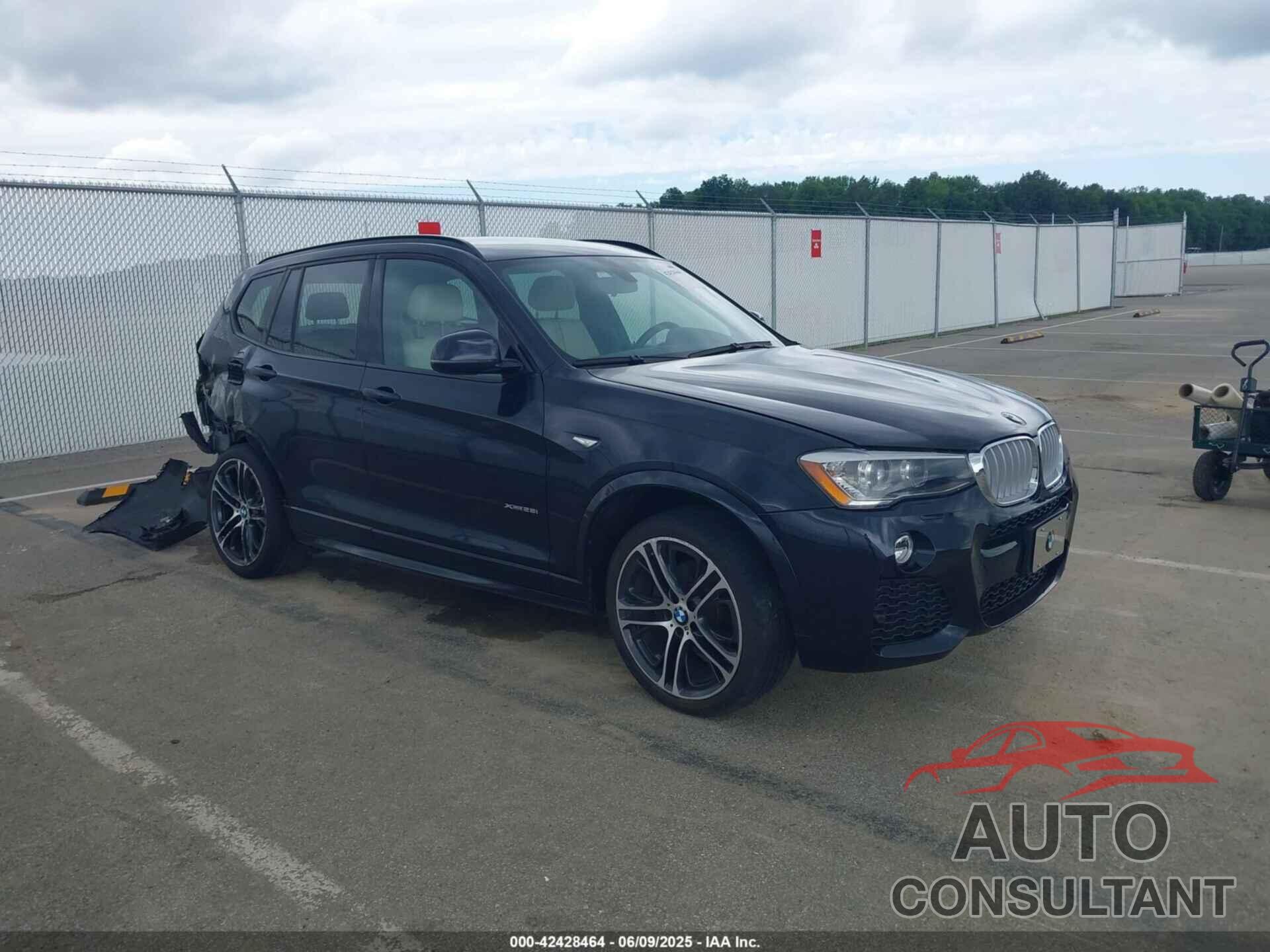 BMW X3 2015 - 5UXWX9C50F0D47498
