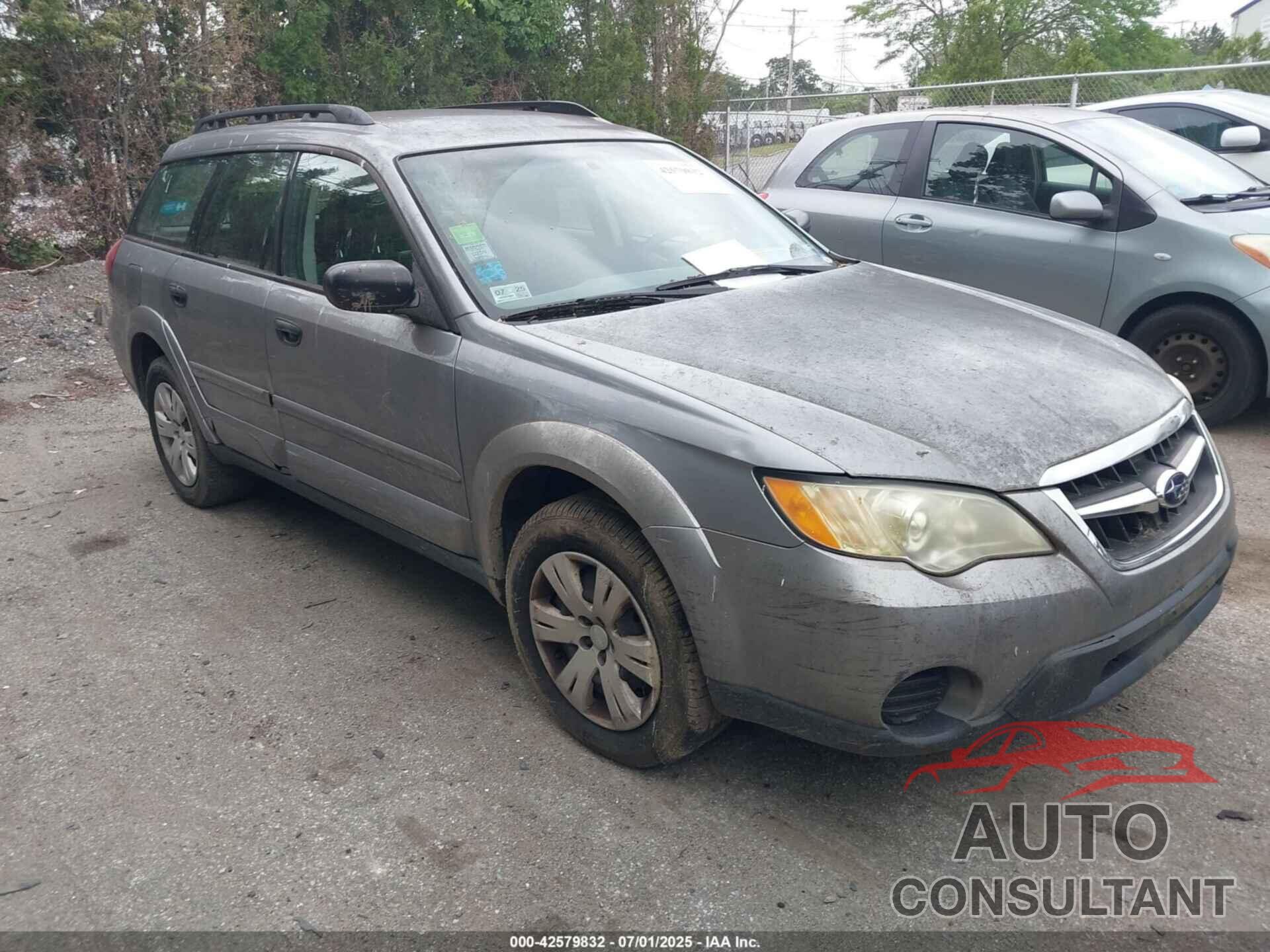 SUBARU OUTBACK 2009 - 4S4BP60C897331586