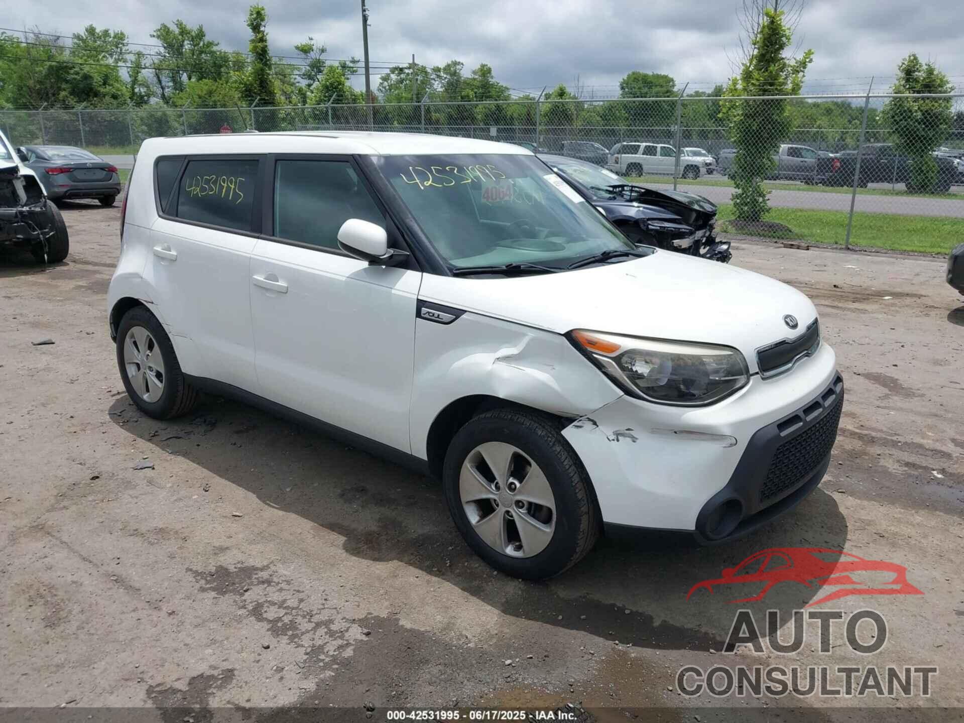 KIA SOUL 2016 - KNDJN2A20G7284751