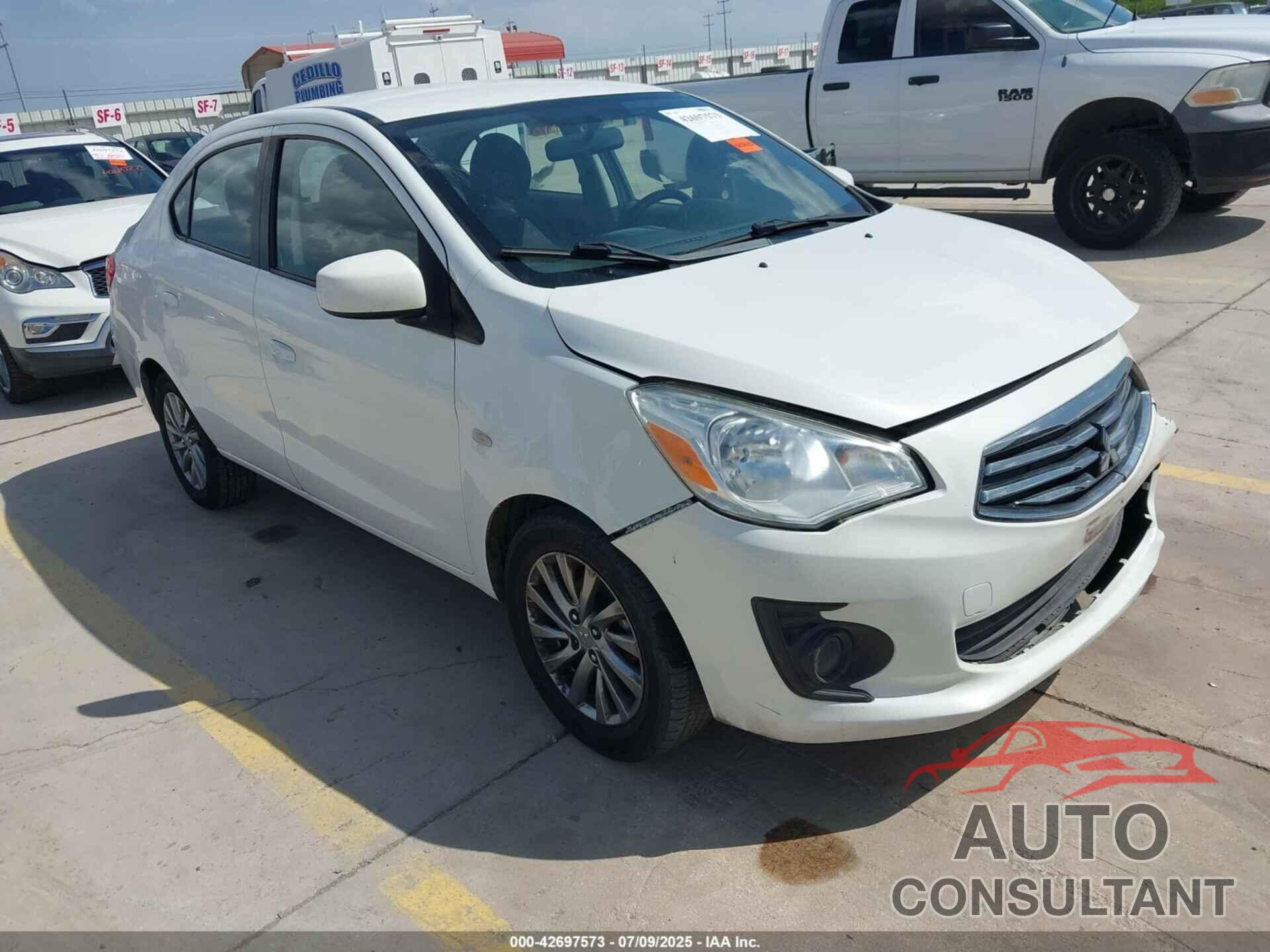 MITSUBISHI MIRAGE G4 2018 - ML32F3FJ8JHF05396
