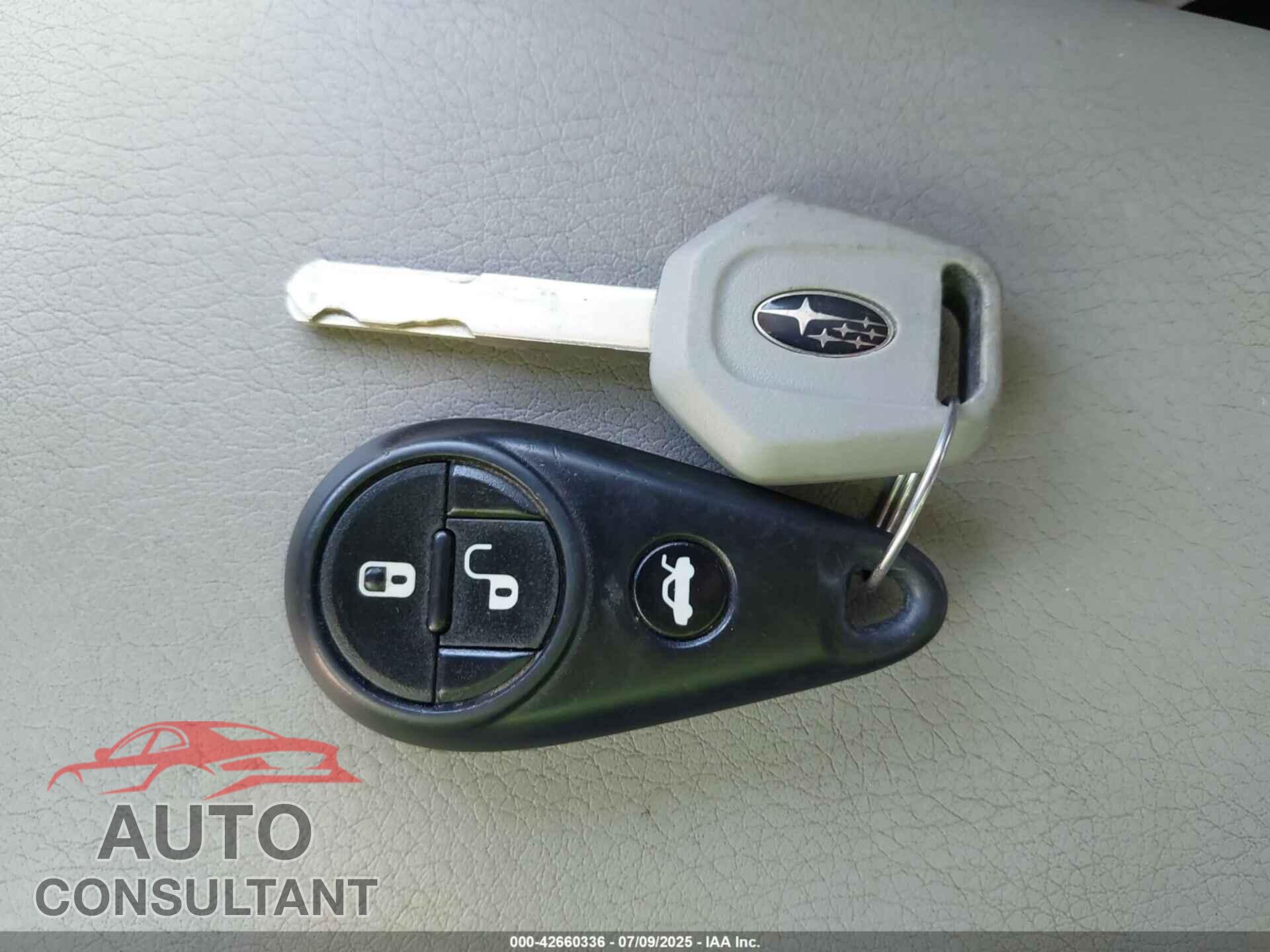 SUBARU FORESTER 2012 - JF2SHAEC6CH449409